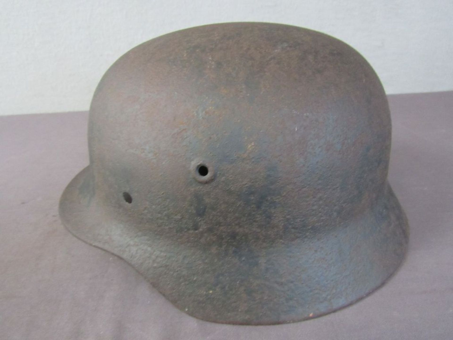 Stahlhelm SS mit Decals Scheunenfund - Bild 6 aus 10