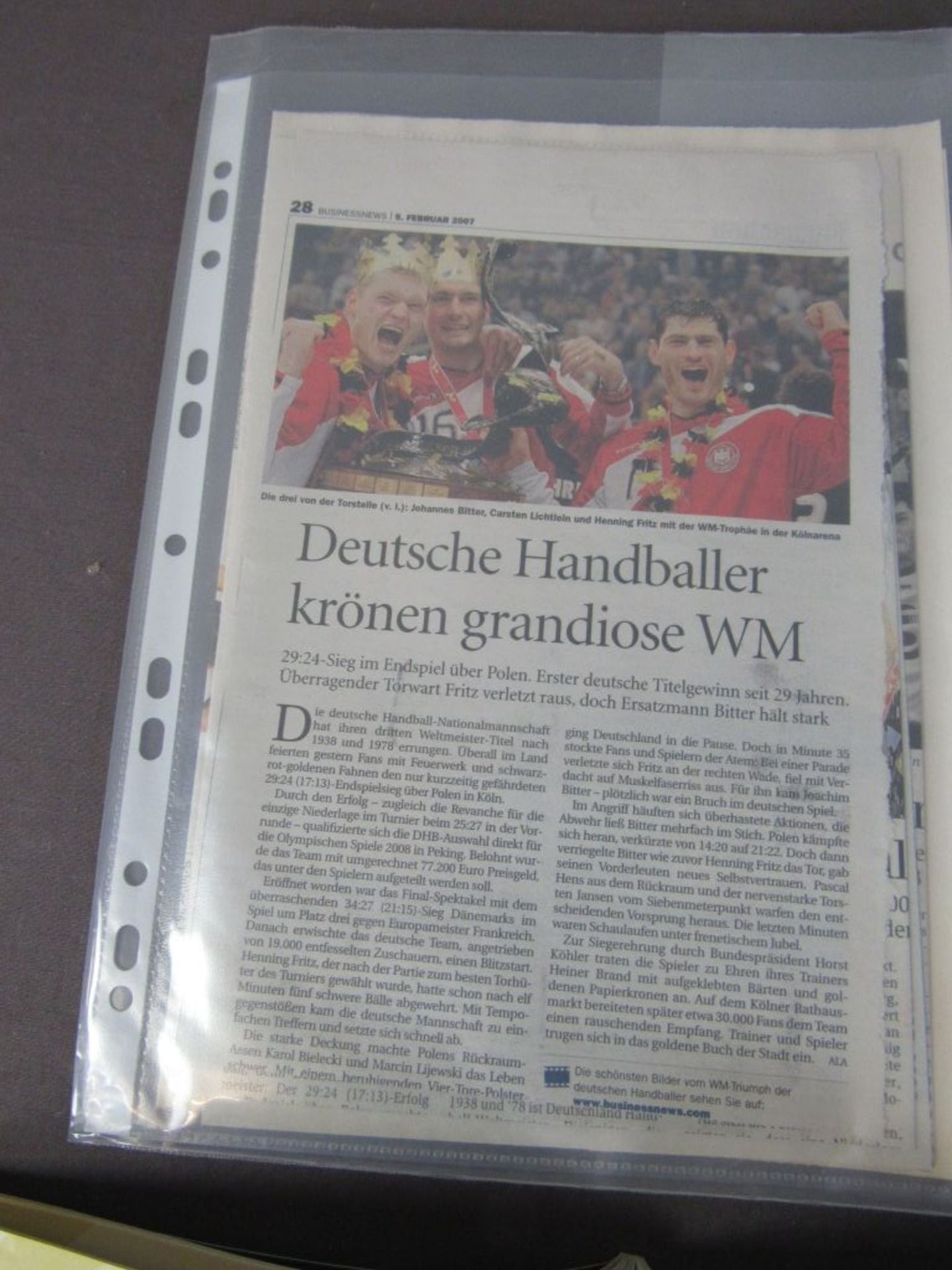 Handball WM Deutschland 2007 - Bild 7 aus 9