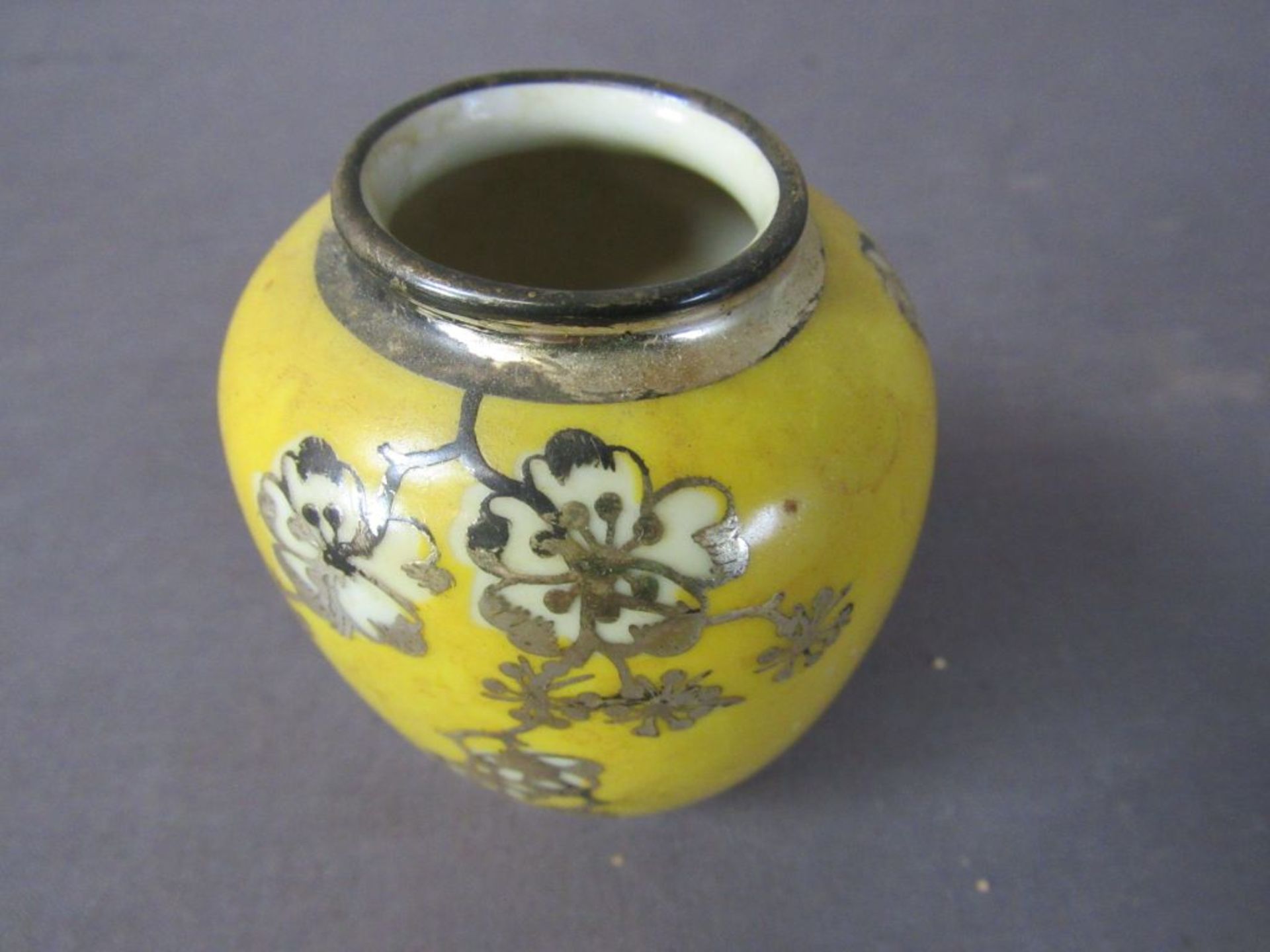 Antike Vase asiatisch signiert - Bild 2 aus 5