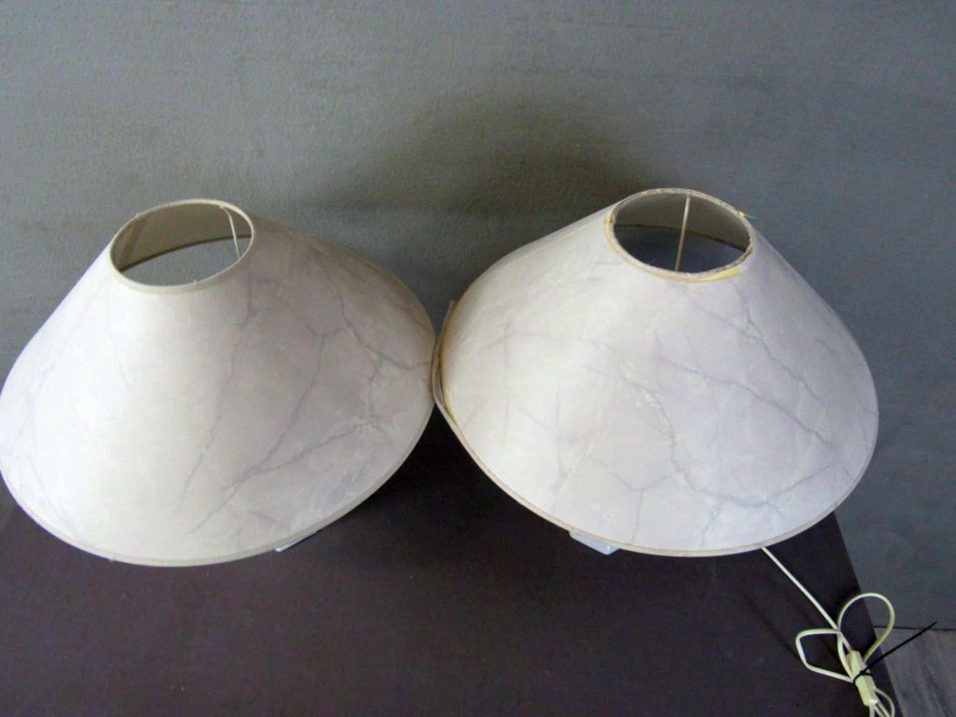 Zwei Tischlampen 50cm hoch - Image 5 of 5