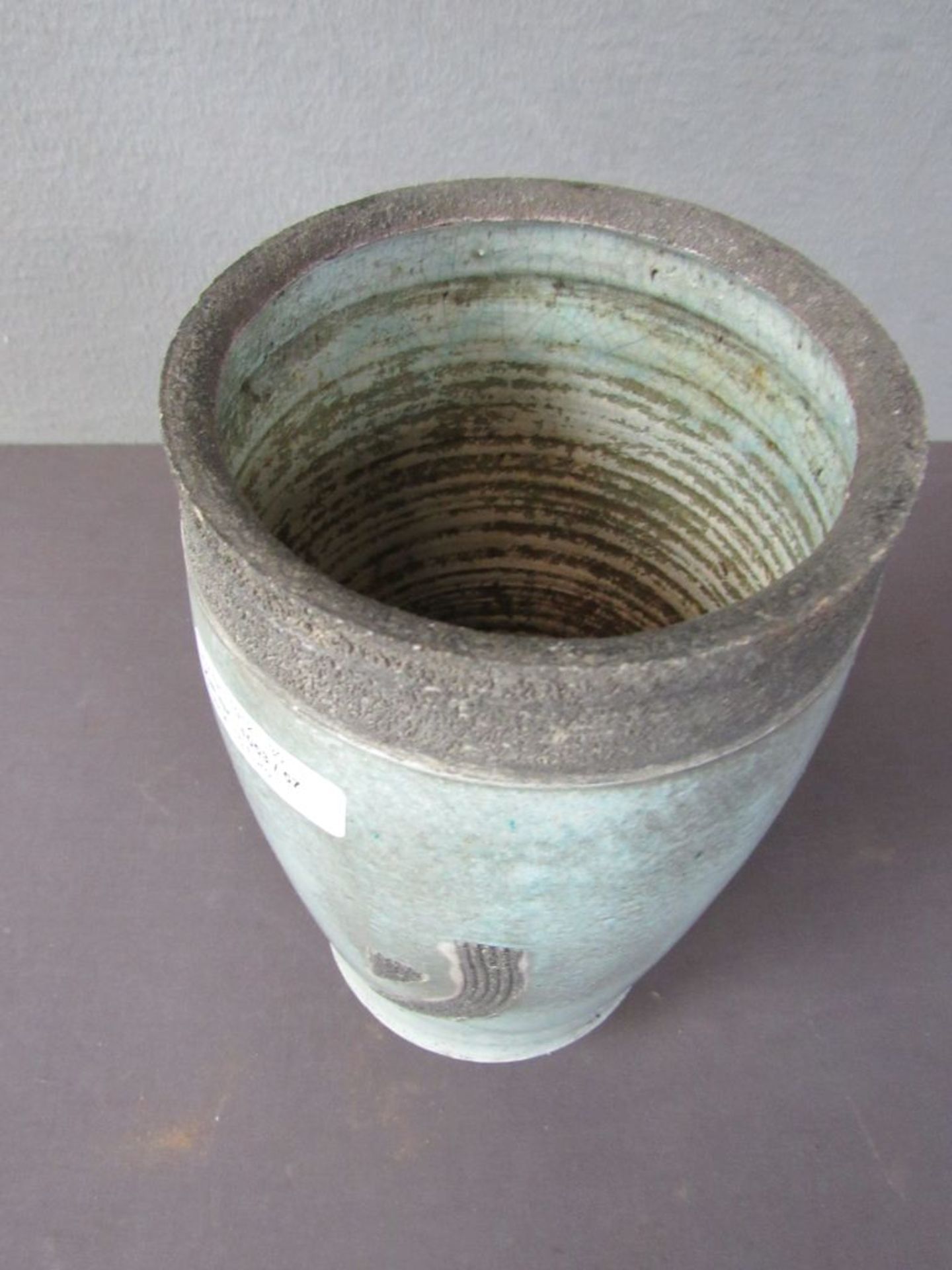 Große Studio Keramik Vase Raku - Image 2 of 6