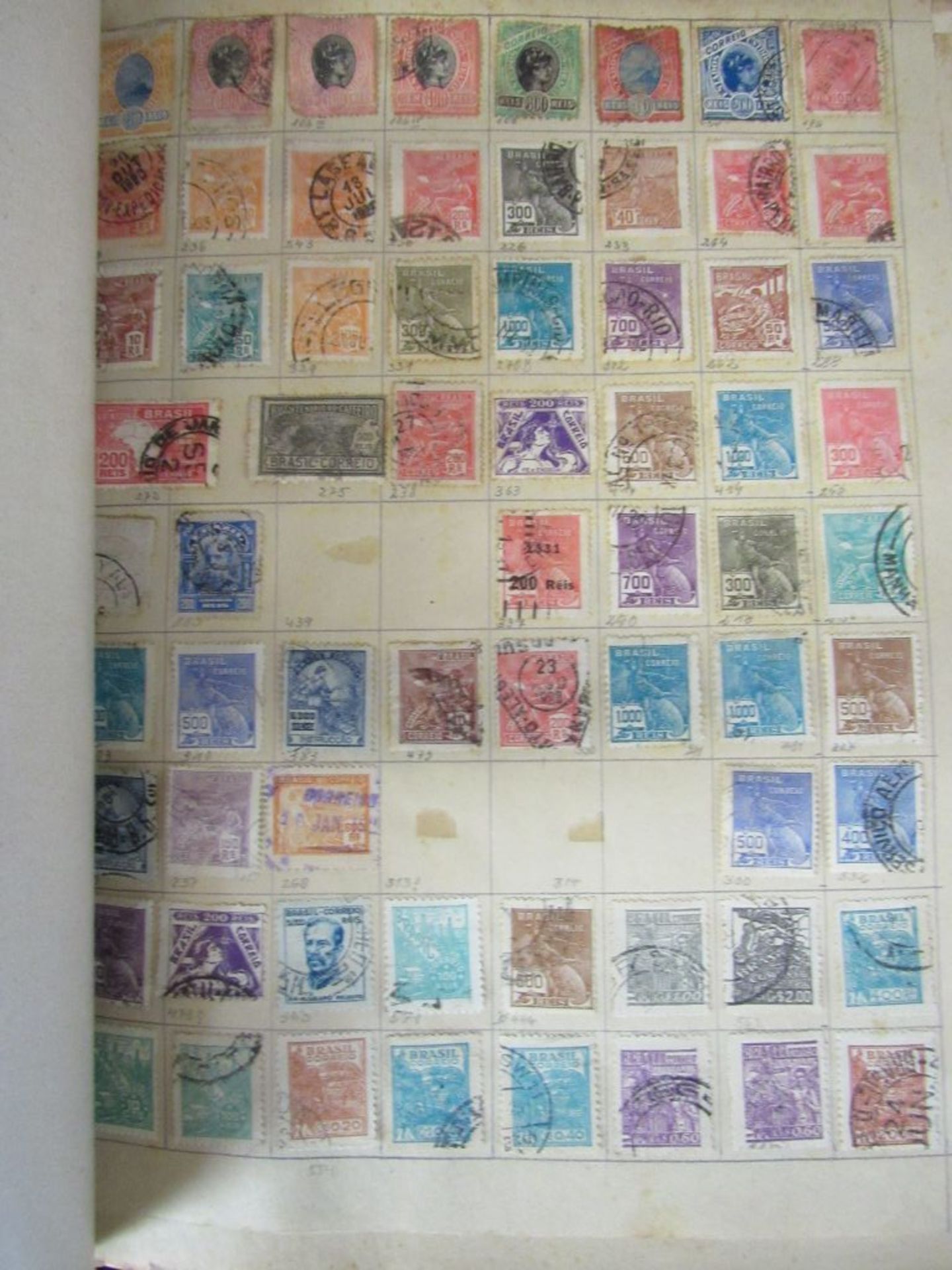 Karton Briefmarken alle - Image 5 of 9