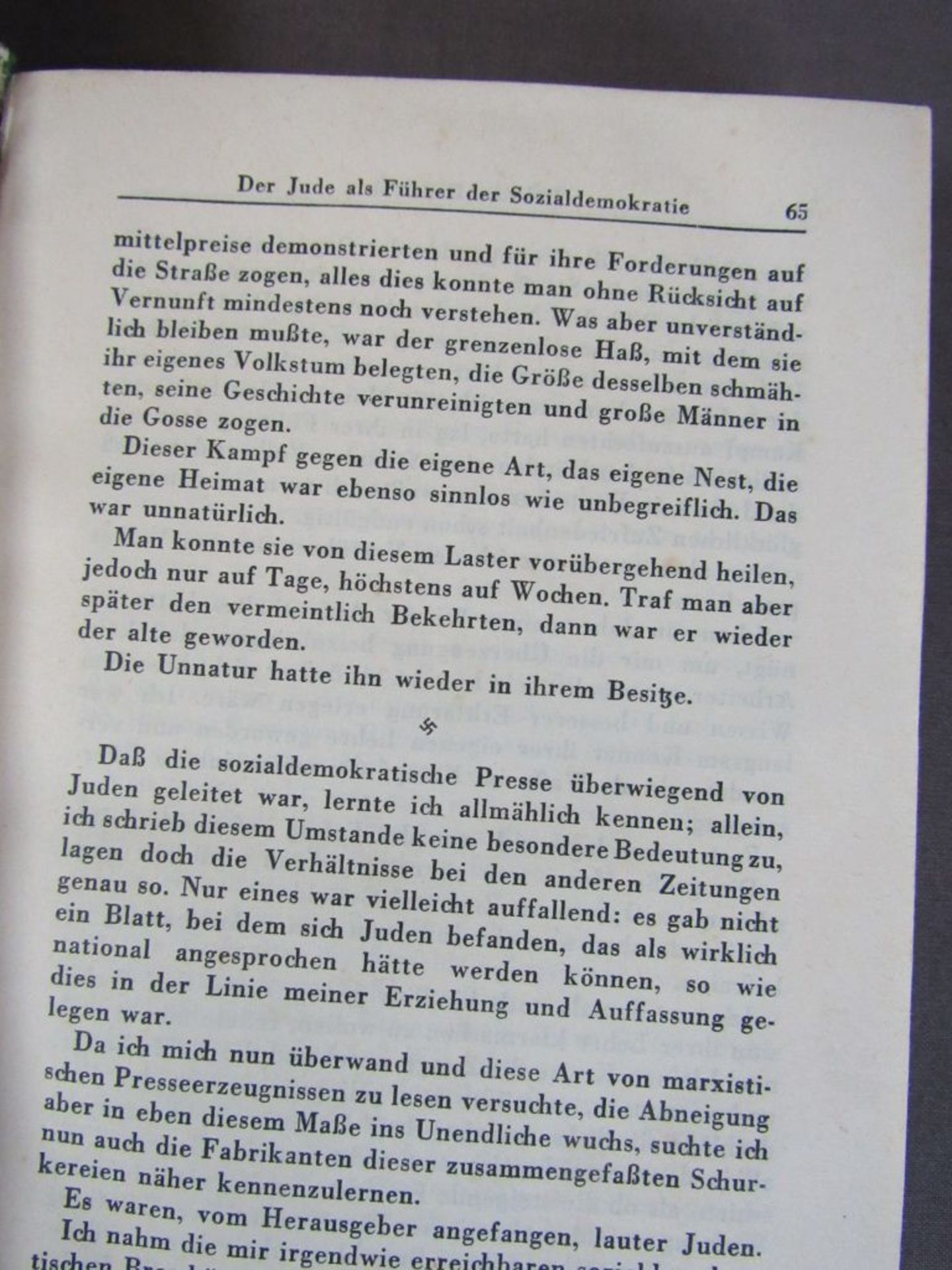 Buch Adolf Hitler mein Kampf blauer - Bild 5 aus 8