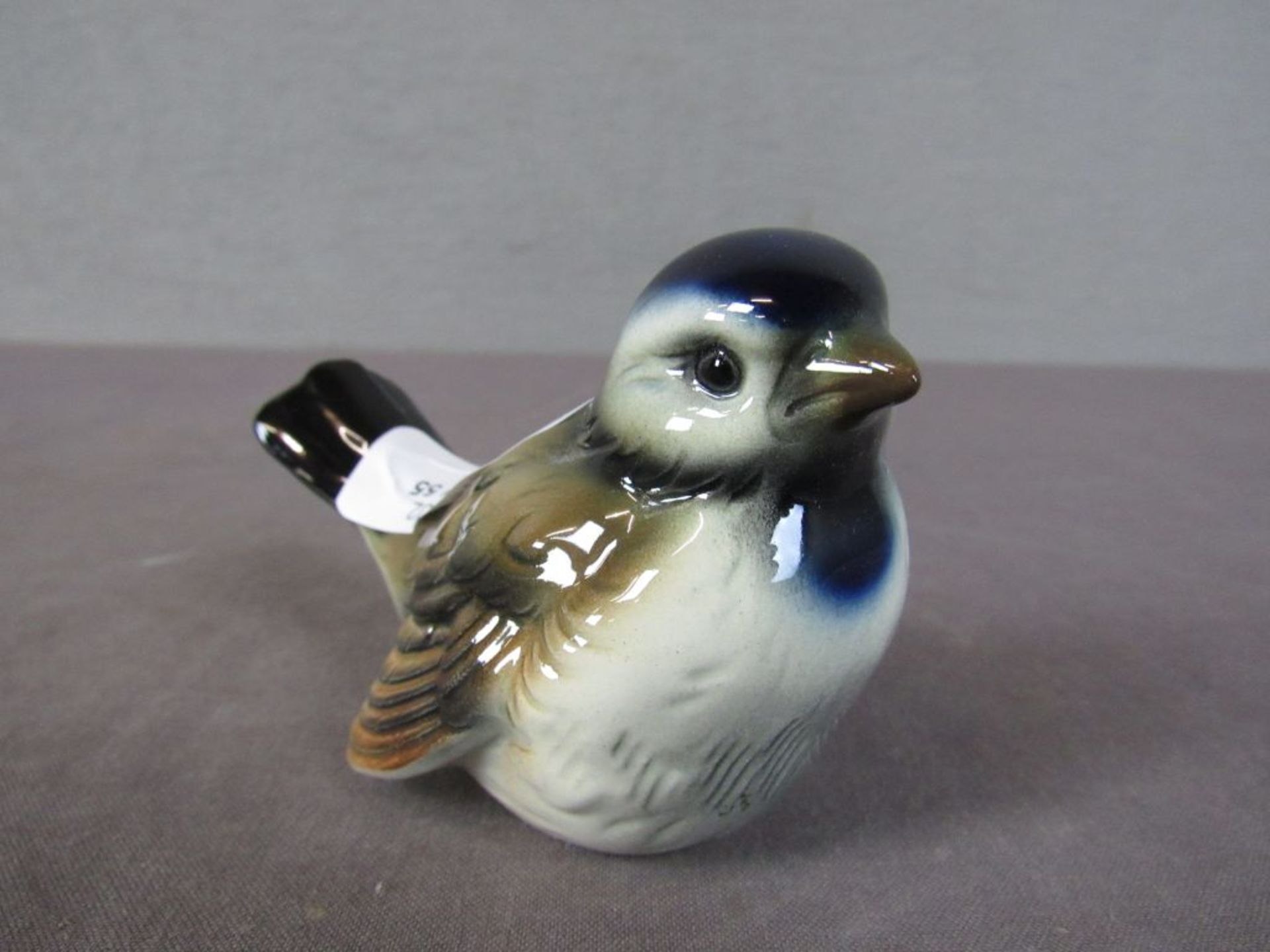 Porzellanfigur Goebel Spatz ca.7cm - Bild 2 aus 6