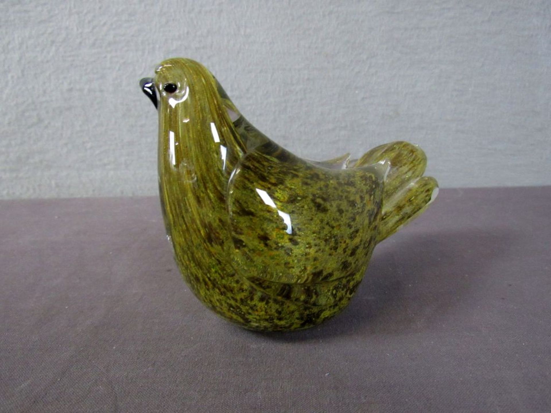 Glasskulptur Vogel 14,5cm lang evtl - Image 5 of 6
