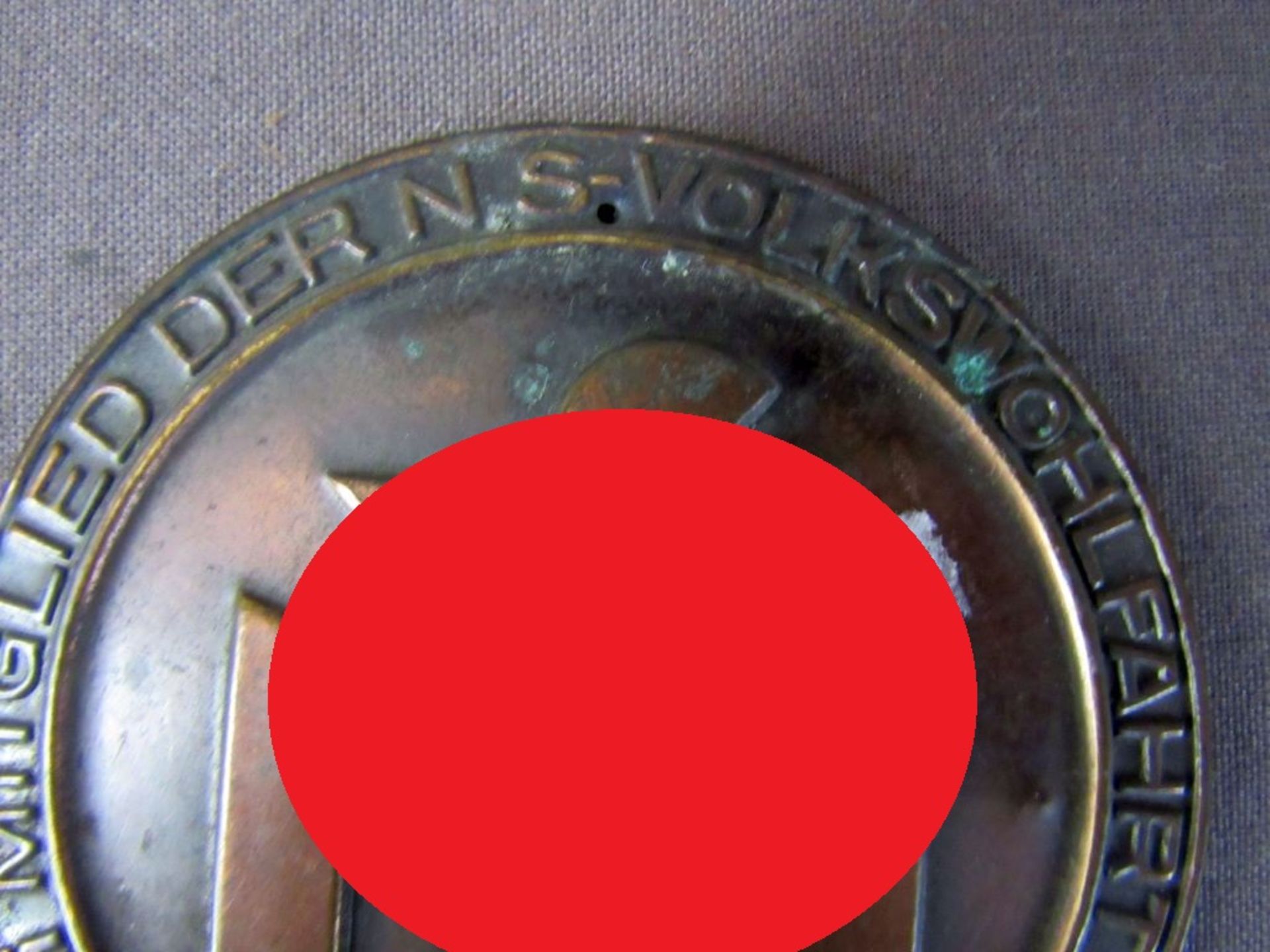 Orden Abzeichen 3. Reich Plakette - Bild 3 aus 5