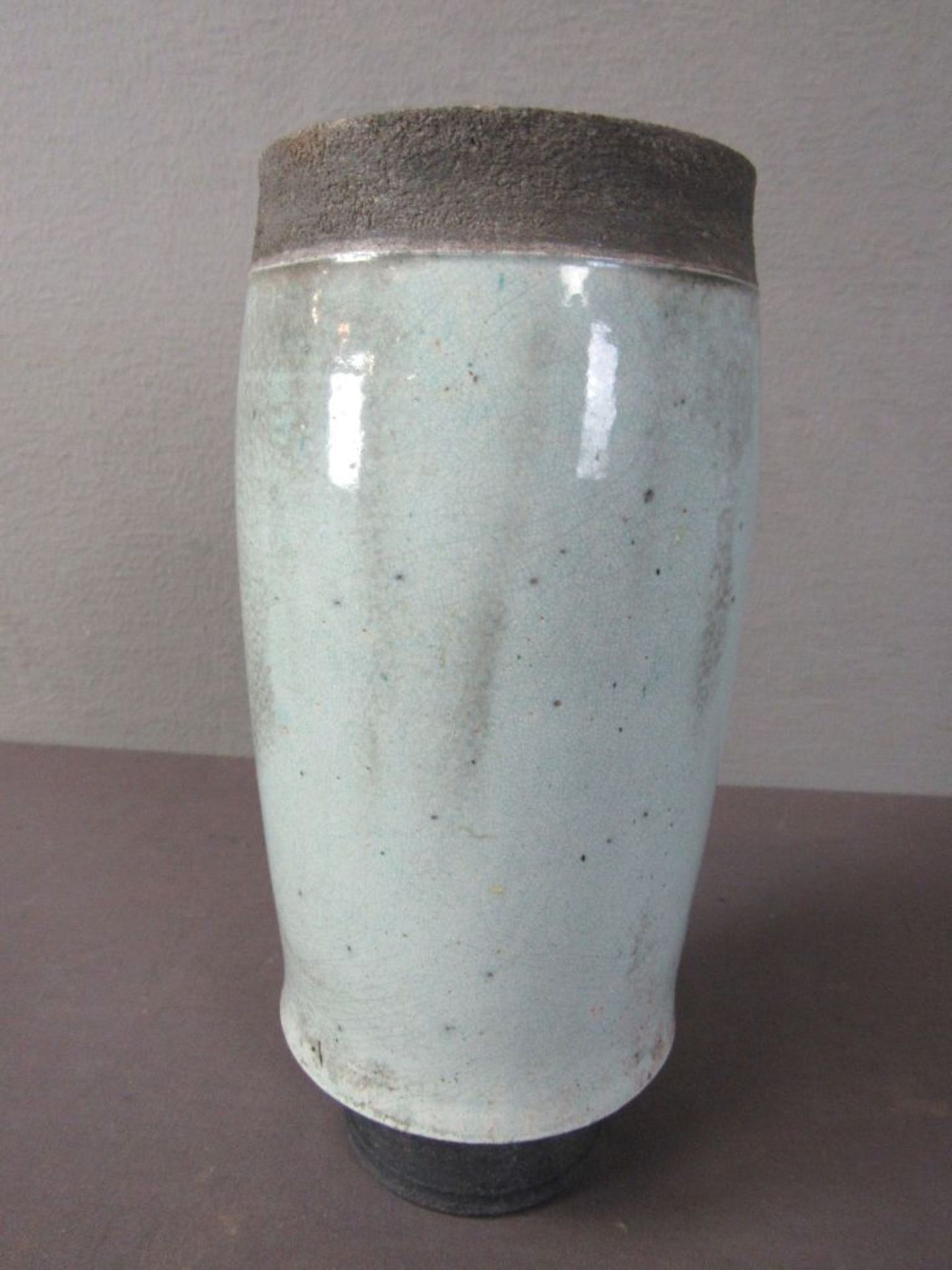 Große Studio Keramik Vase Raku - Image 3 of 6