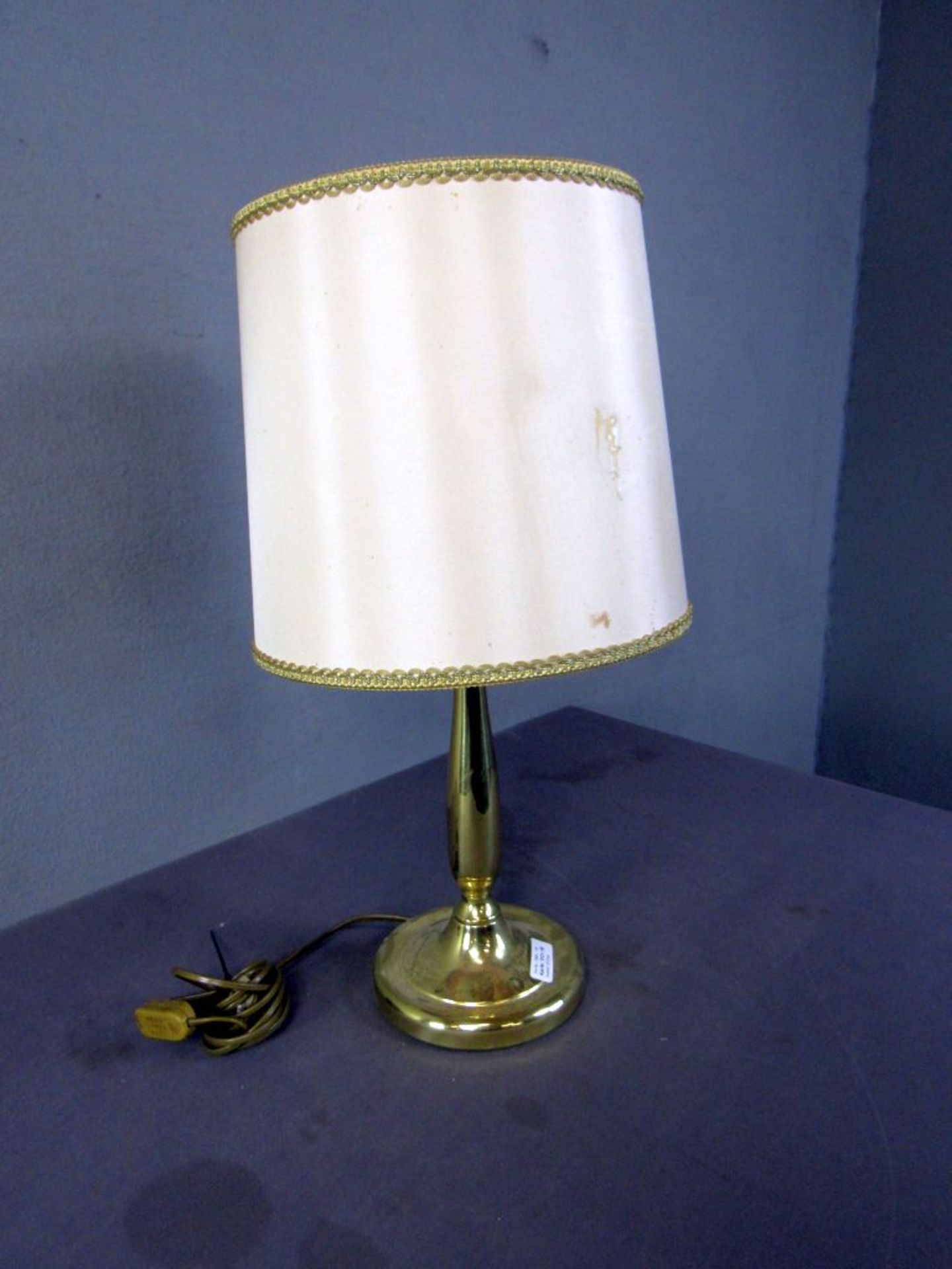 Tischlampe Messing 63cm - Image 5 of 5