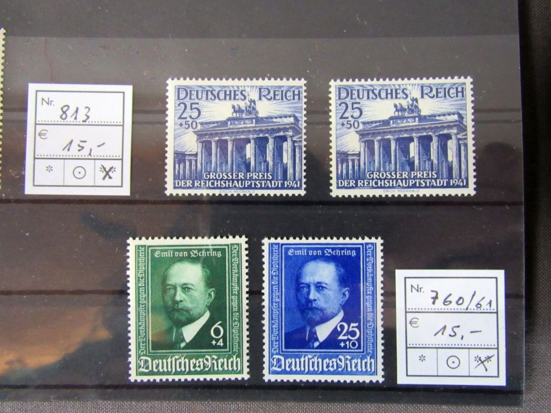 3 Folder Deutsches Reich - Image 4 of 5