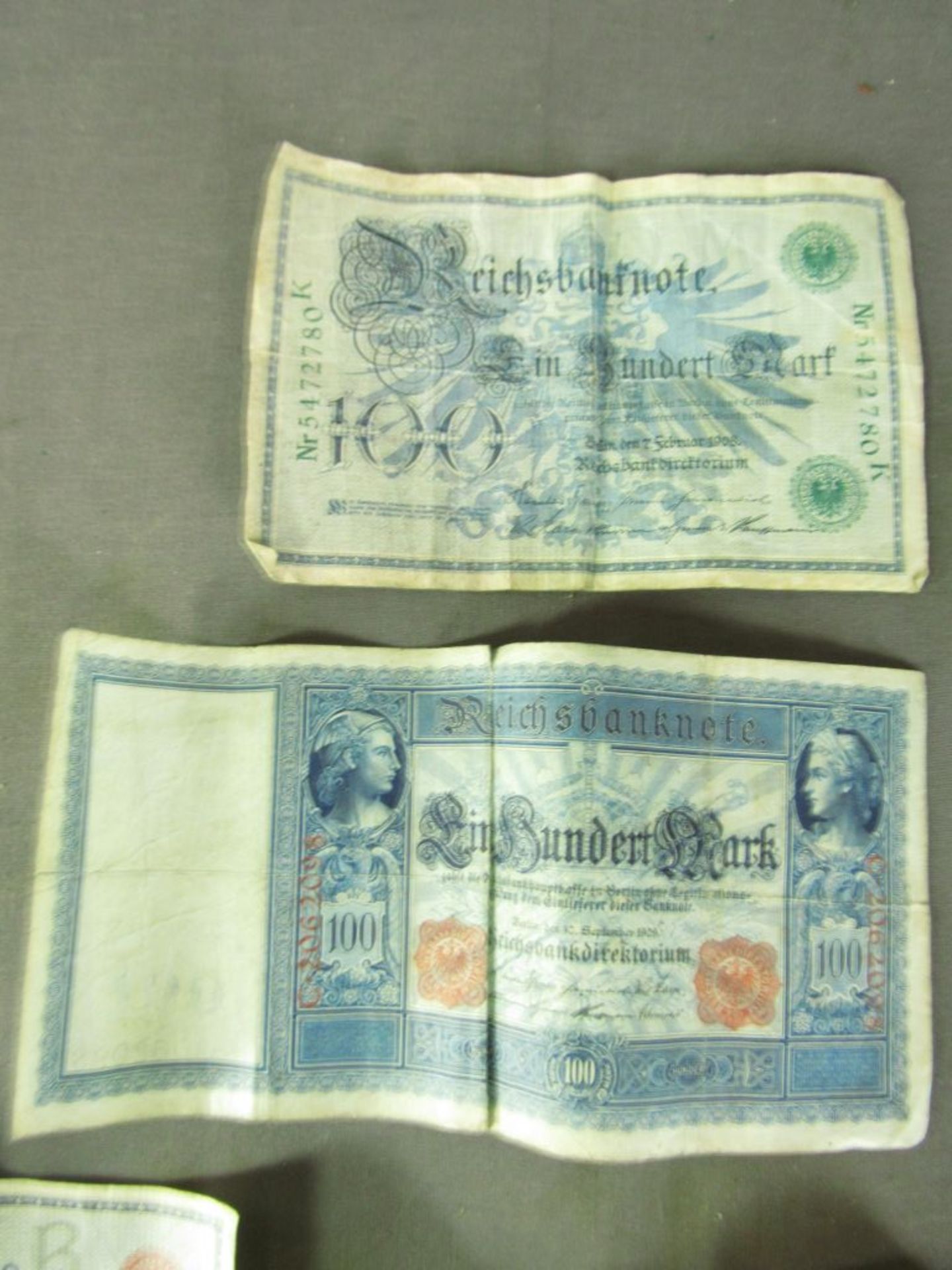 Kleines Konvolut Banknoten Scheine - Image 2 of 4