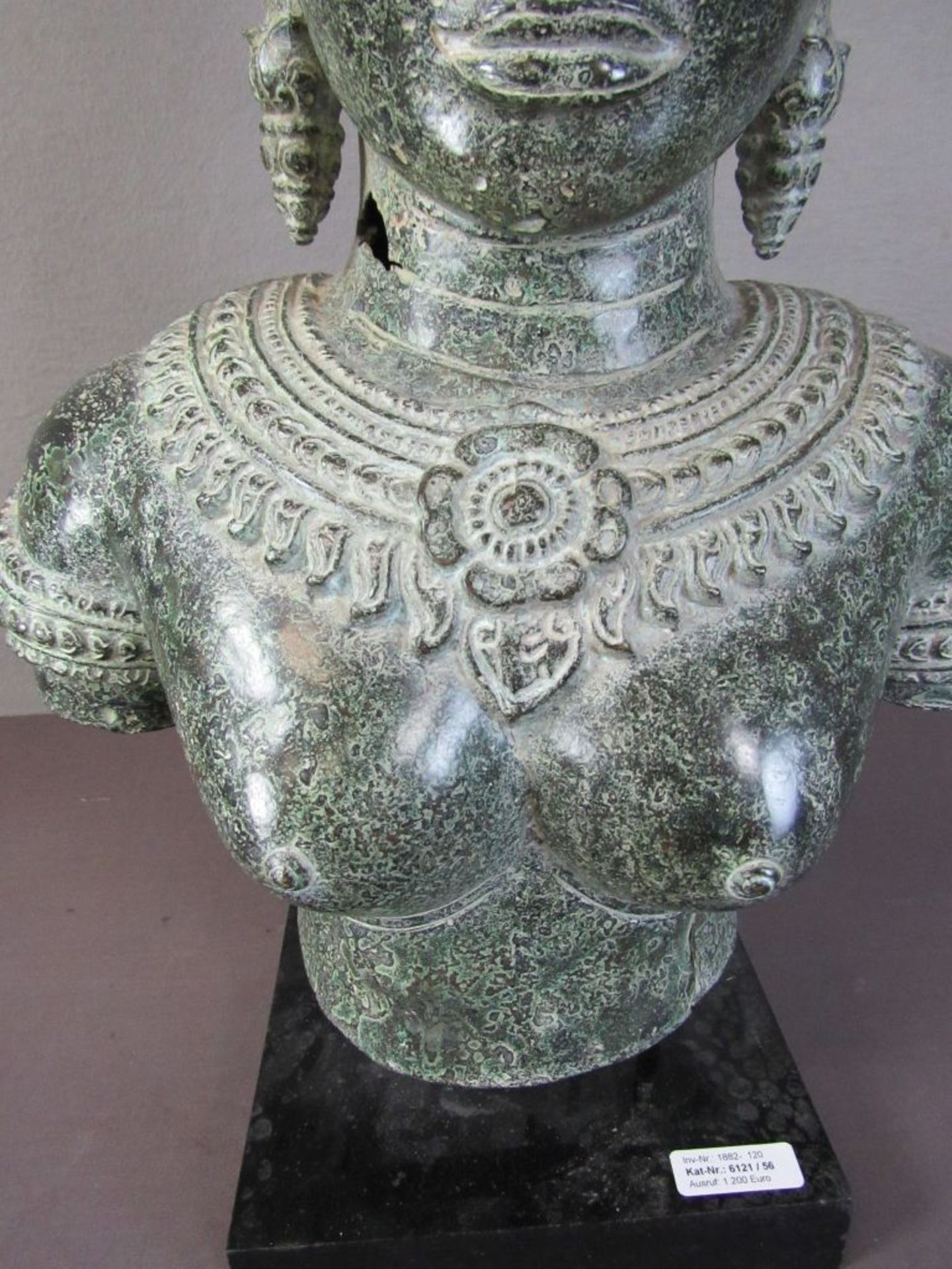 Buddha Khmer asiatisch Kambodscha - Bild 3 aus 9