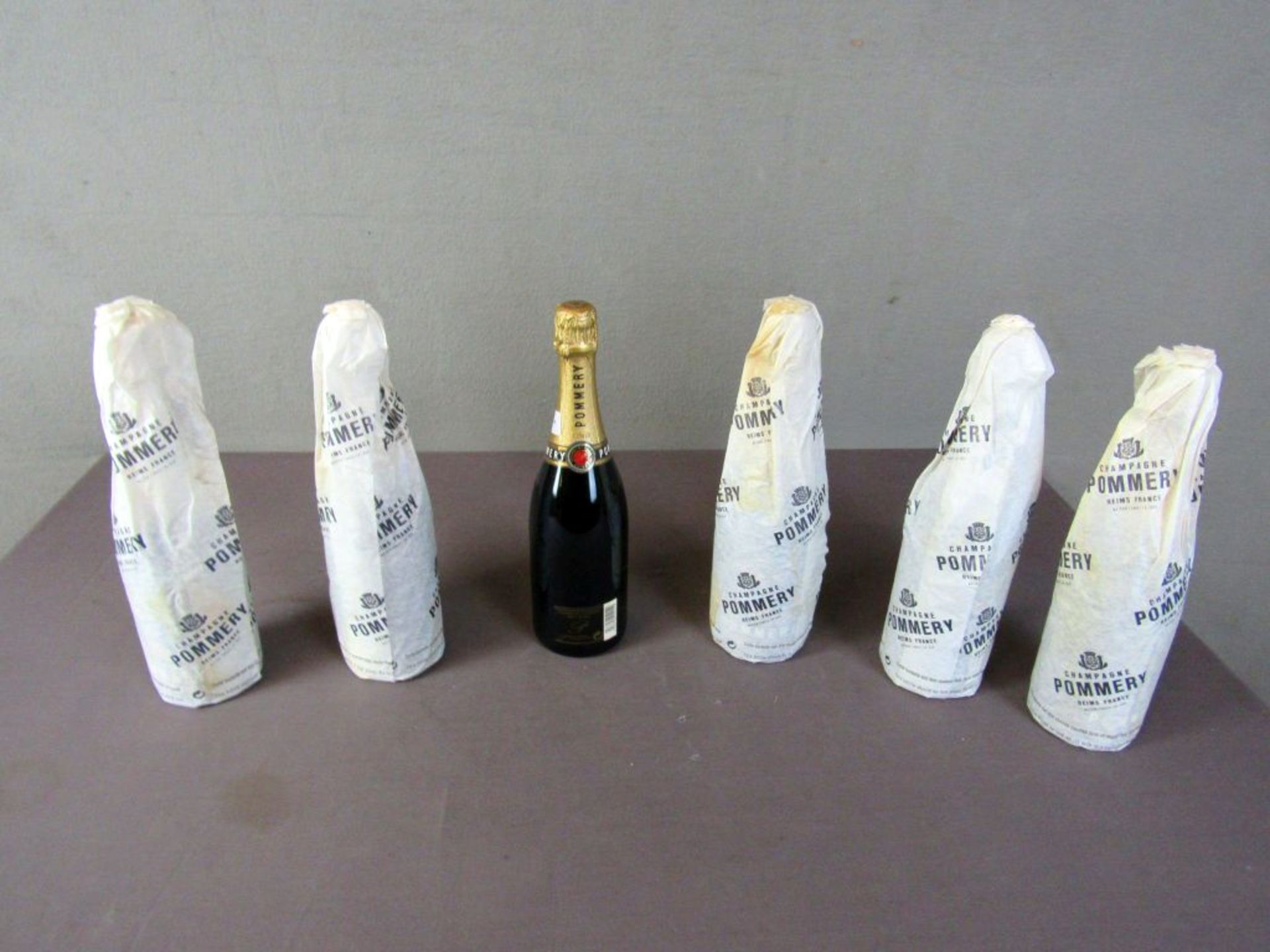 6 Flaschen Champagner Pommery - Bild 5 aus 5