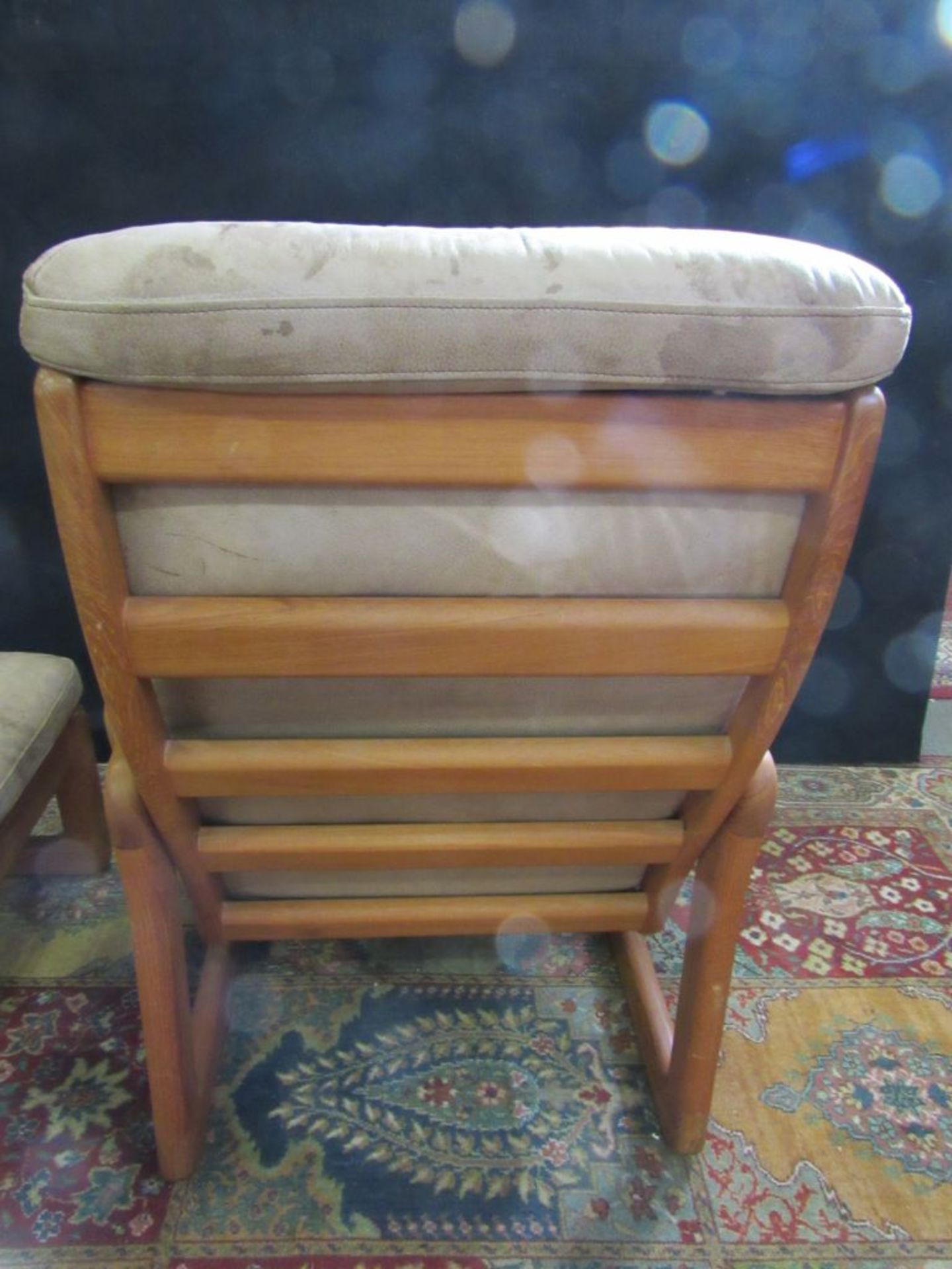 Vintage Danish Design Teak Relaxsessel - Image 6 of 9