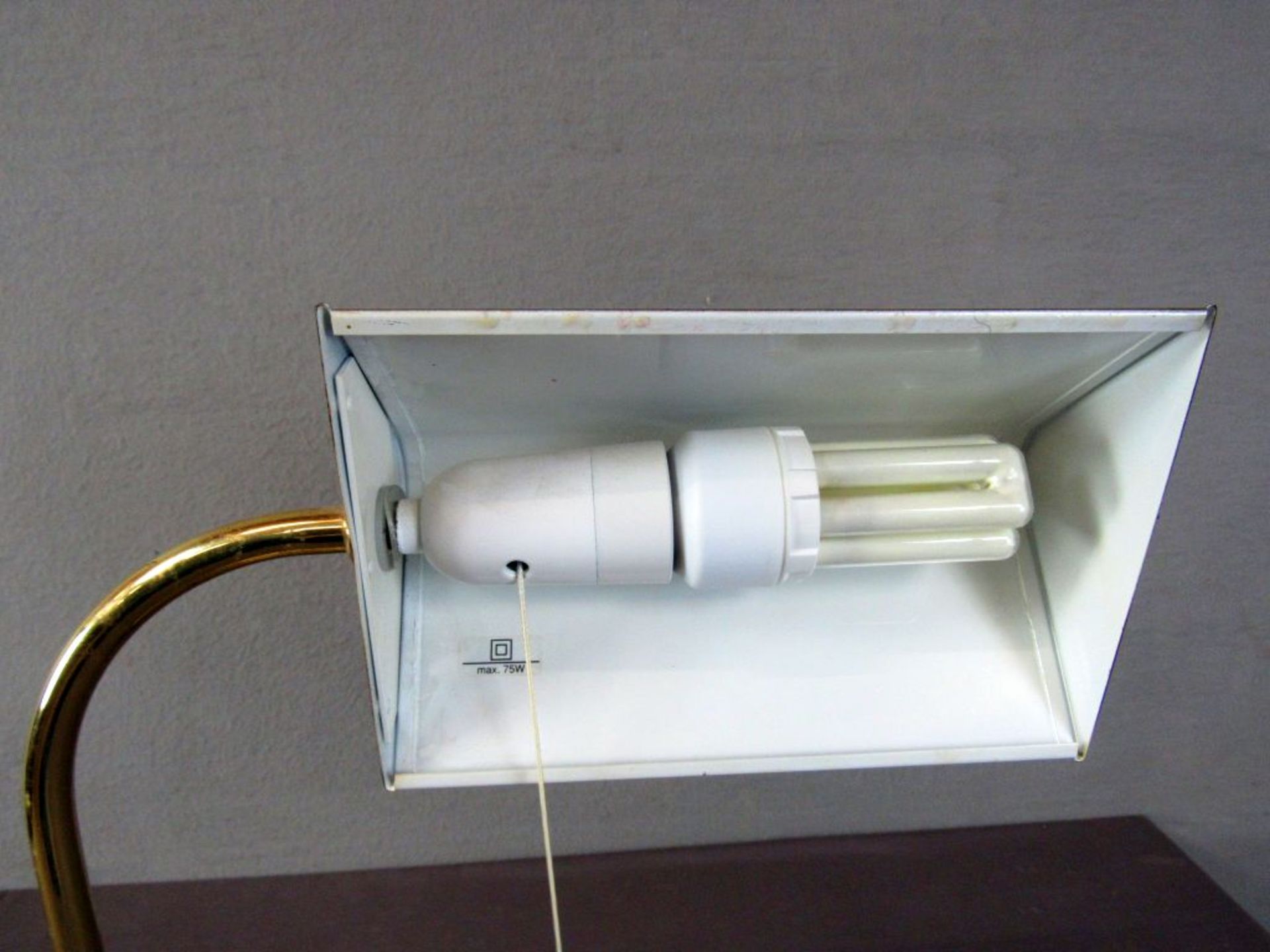 Bankerlampe Messing - Image 2 of 4