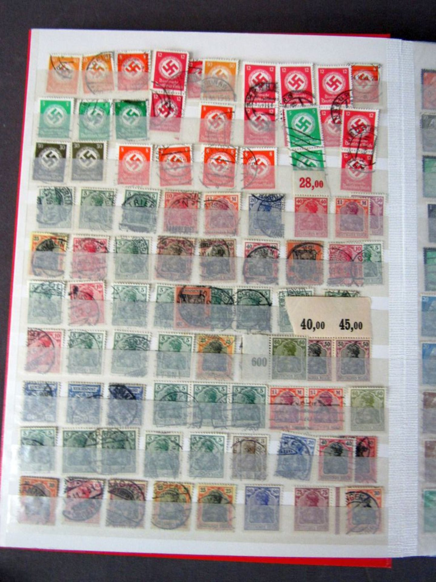 Prall gefülltes Briefmarkenalbum 1. - Image 3 of 12