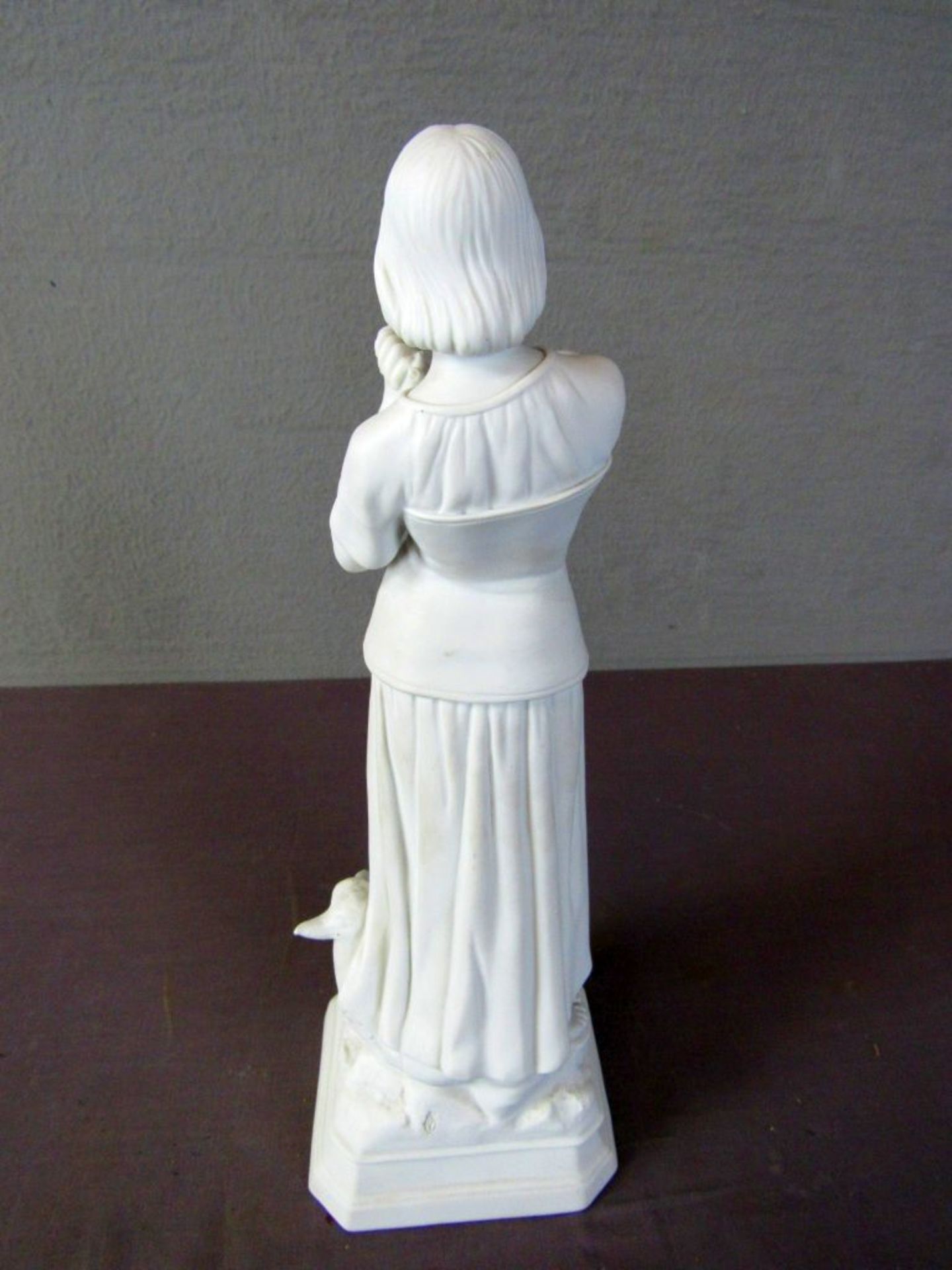 Bisquitporzellan Figur Schäferin - Bild 6 aus 8