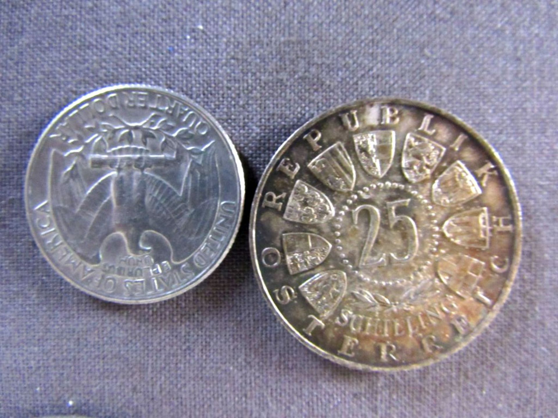 Vier Münzen ungeprüft 75,4 - Image 5 of 6