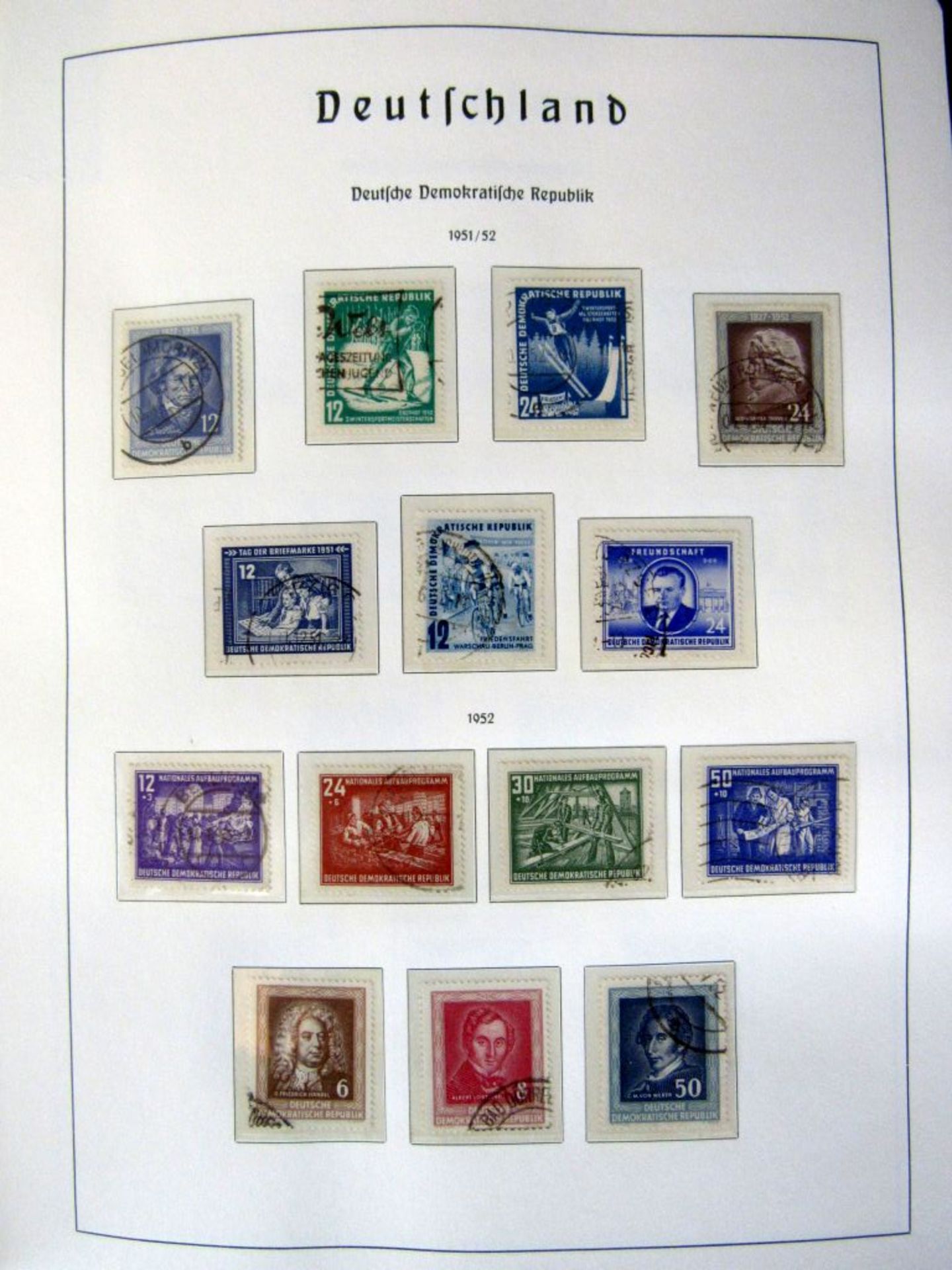 DDR Sammlung aus 1949-1970 im - Image 5 of 8