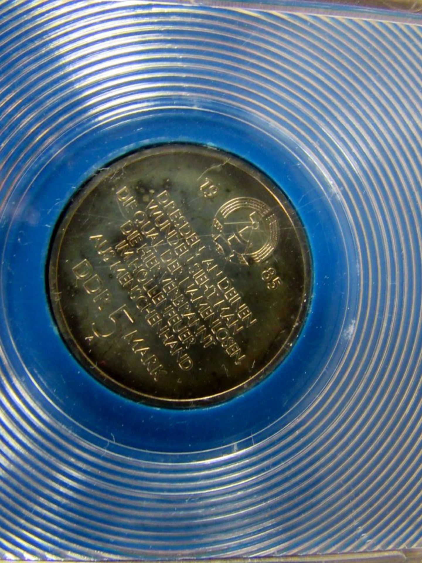 Fünf DM-Stücke + eine DDR Münze 5 - Image 4 of 5