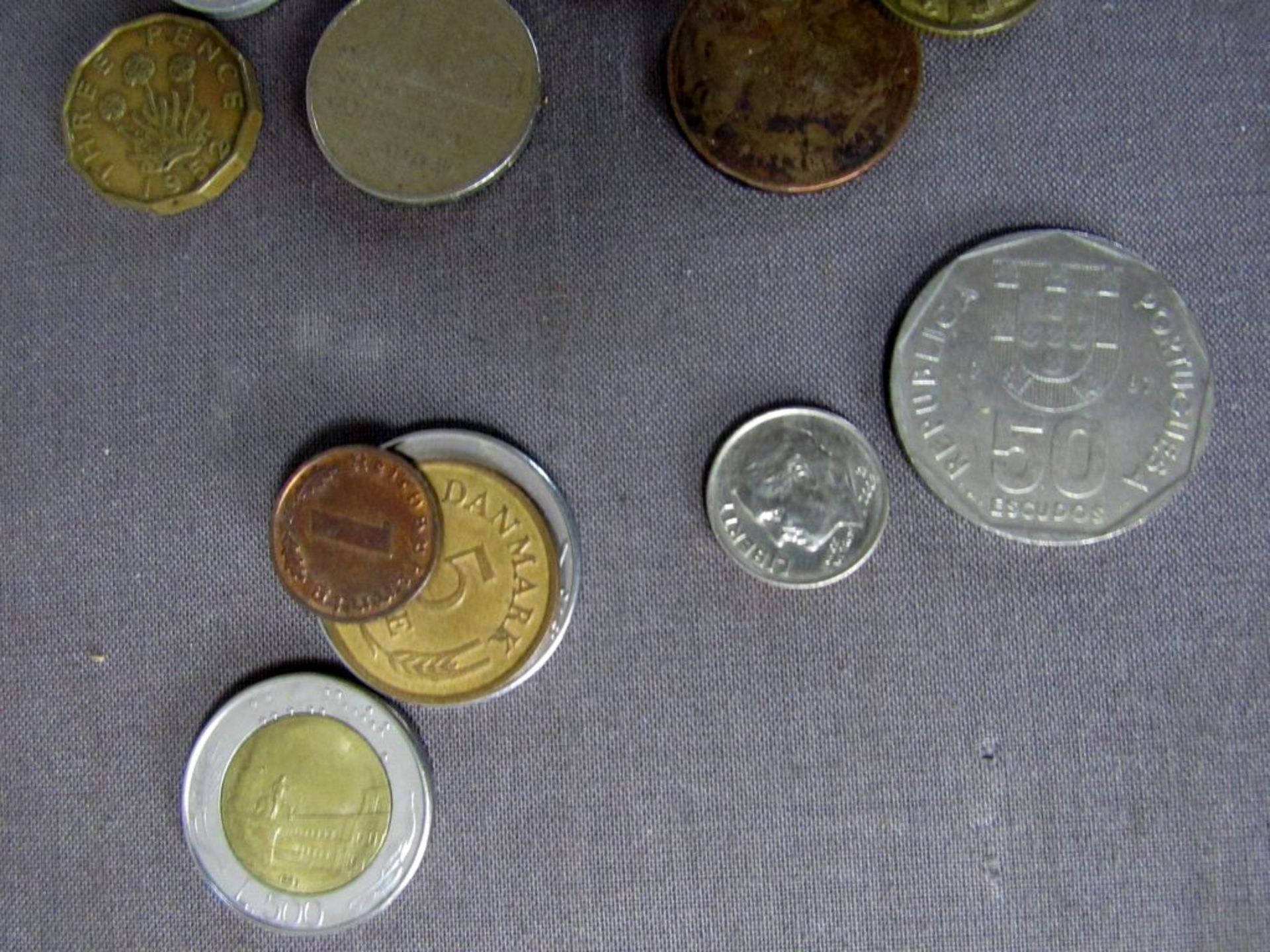 Konvolut Münzen Alle Welt auch alte - Image 4 of 9