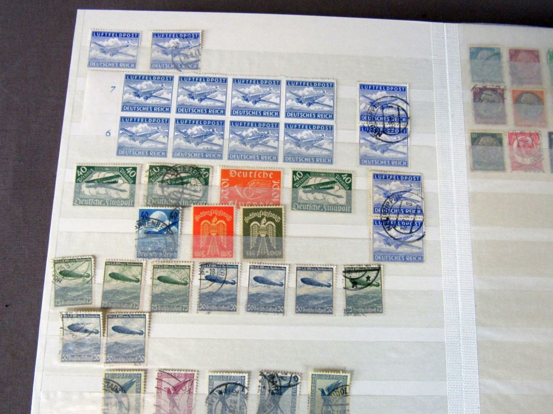 Prall gefülltes Briefmarkenalbum 1. - Image 8 of 12