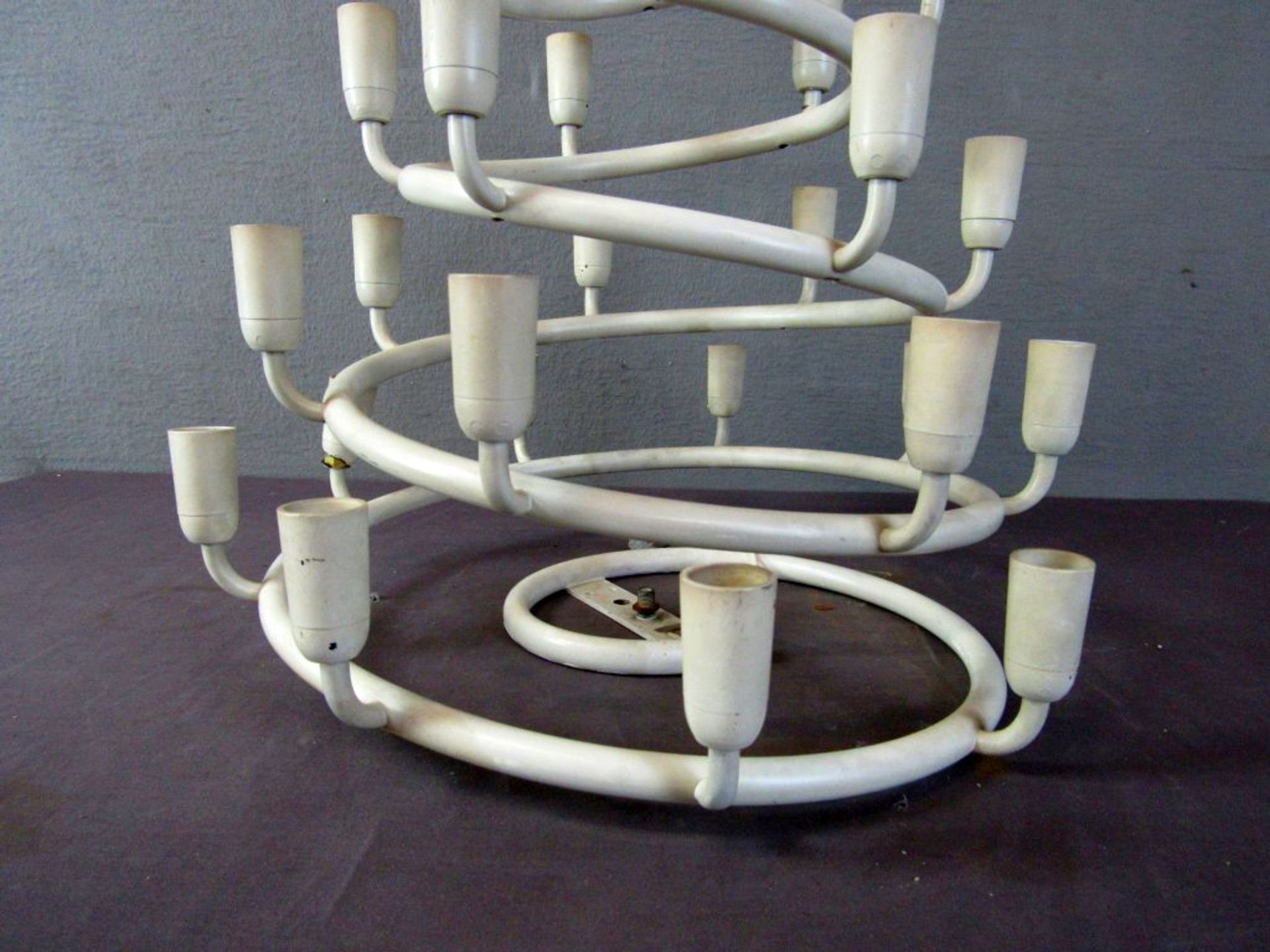Italienische Spiral Deckenlampe 60er - Image 5 of 6