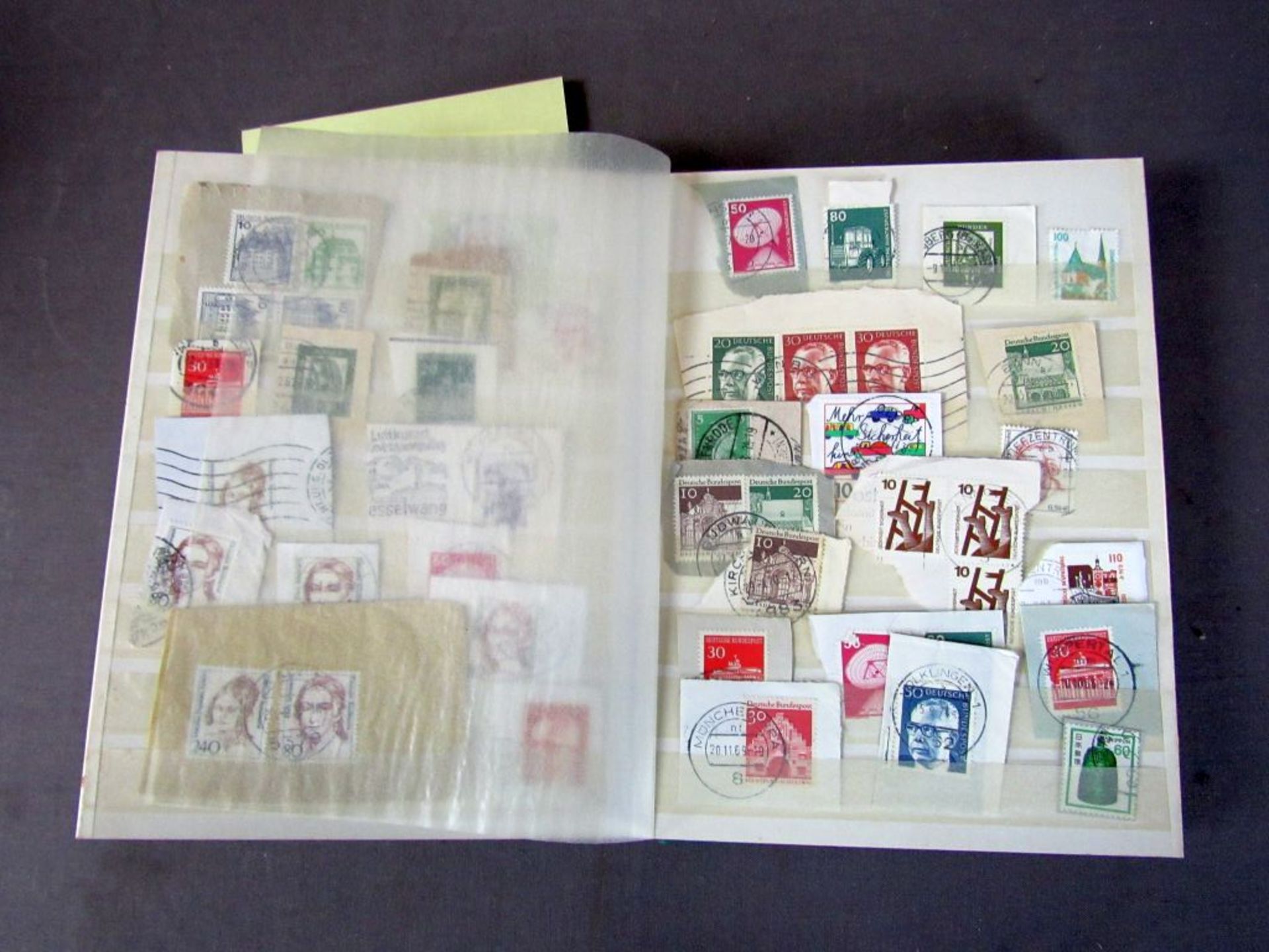 Briefmarkenalbum mit Ganzstempeln - Image 6 of 6