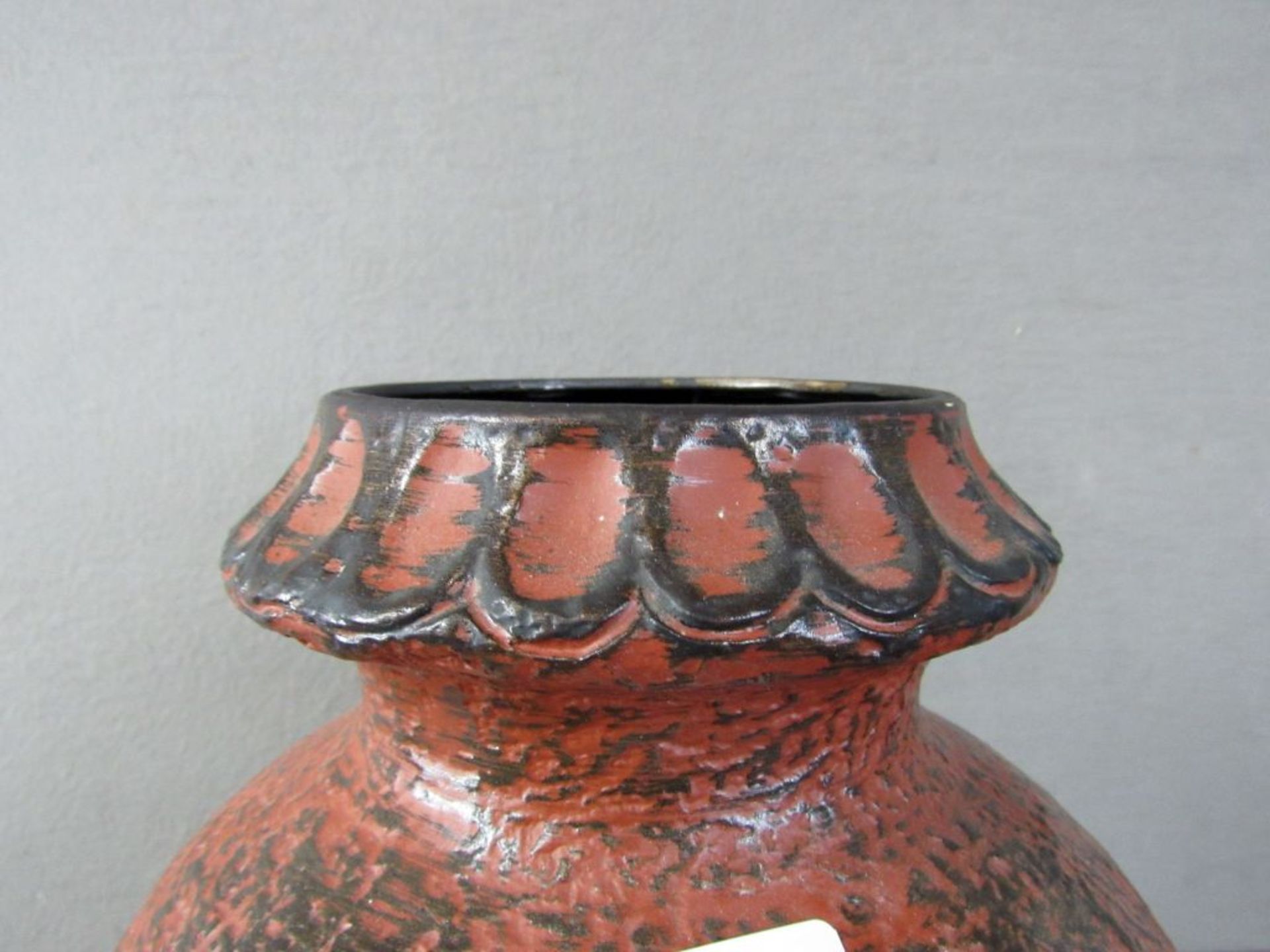 Bodenvase Keramik 60er Jahre - Image 3 of 5
