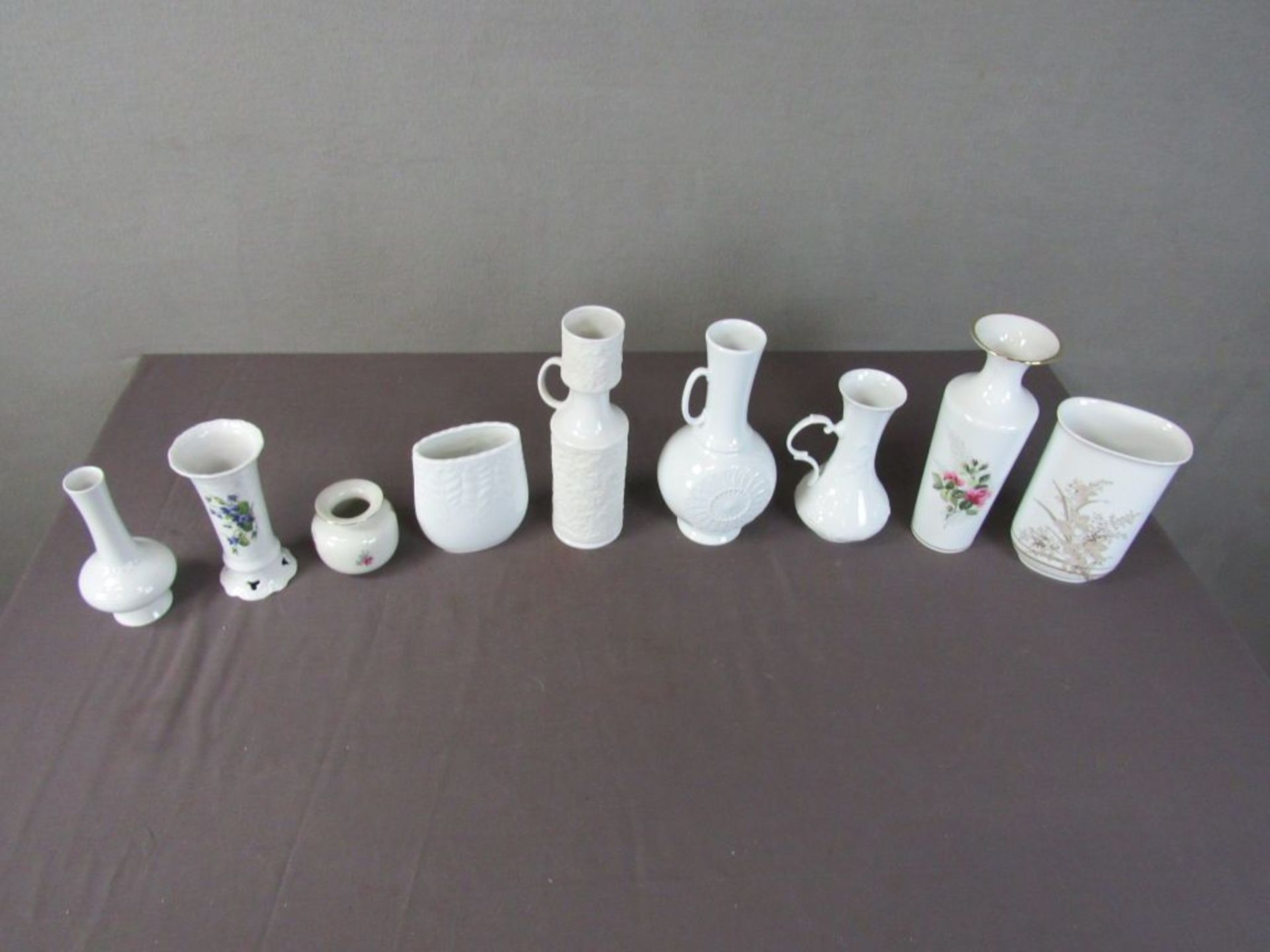 Schönes Konvolut Vasen Hersteller KPM - Bild 6 aus 13