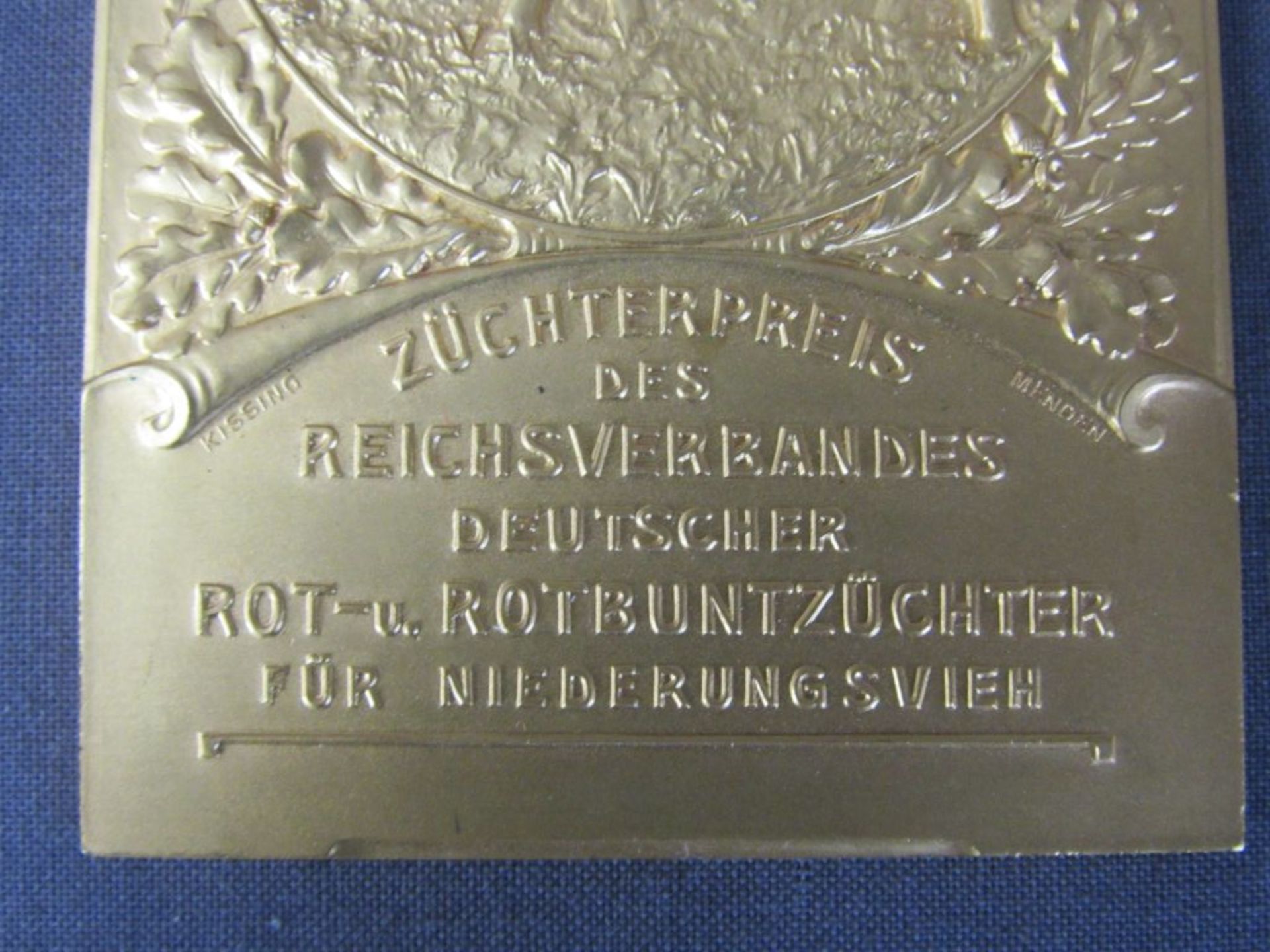 Plakette 3. Reich Züchterpreis des - Image 4 of 9