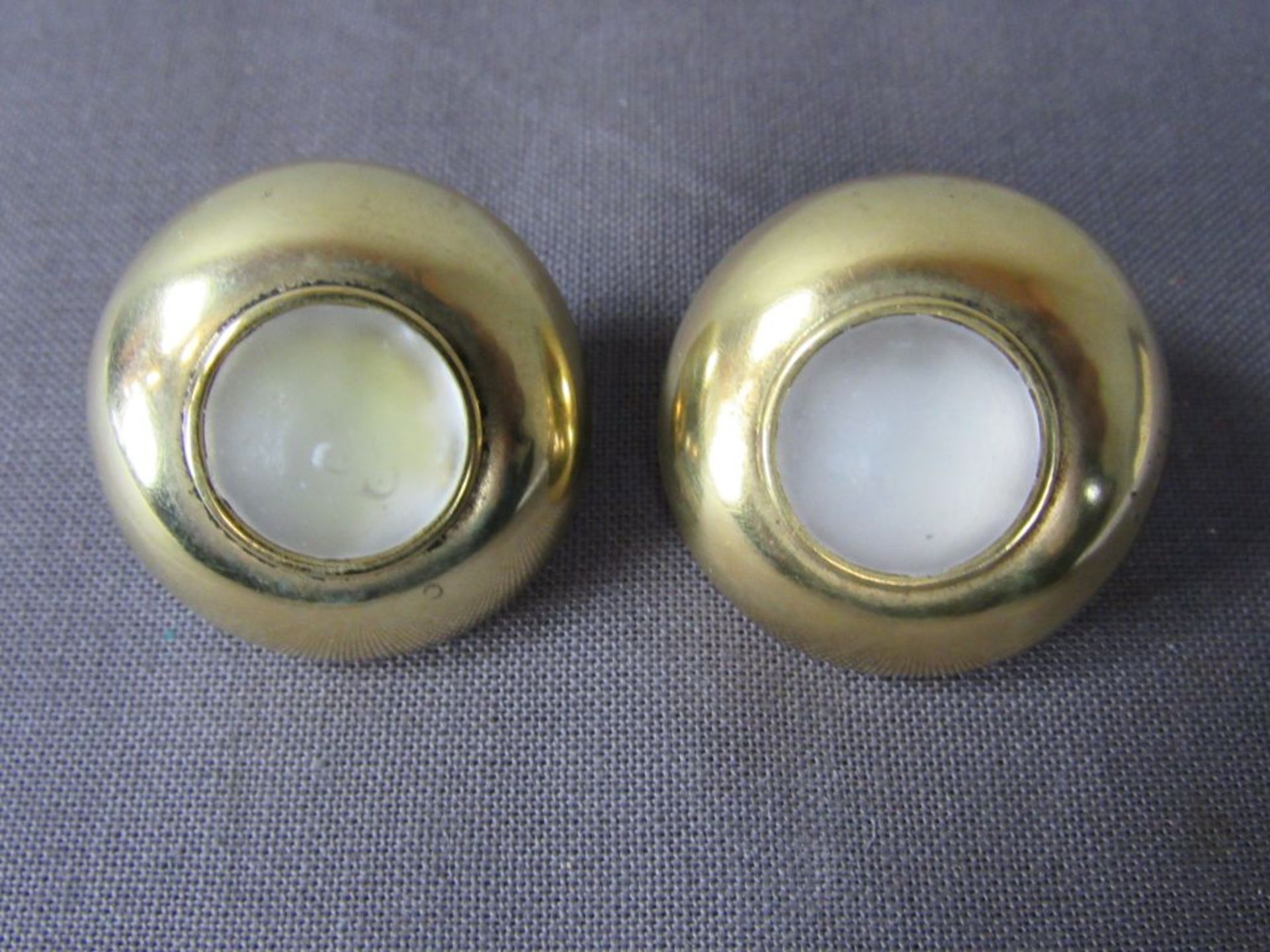 Ein Paar Damenohrringe Cada vergoldet - Image 2 of 6
