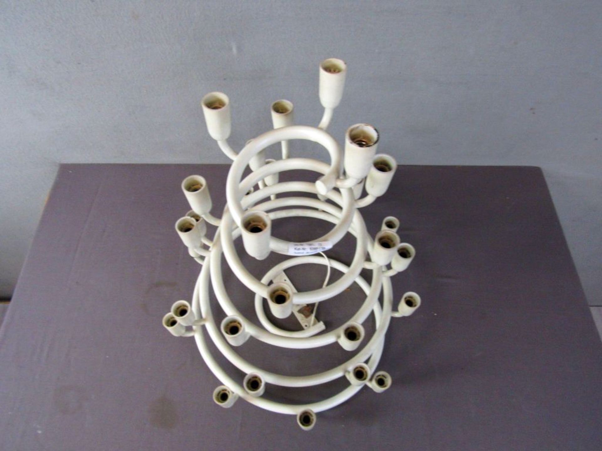 Italienische Spiral Deckenlampe 60er - Image 6 of 6