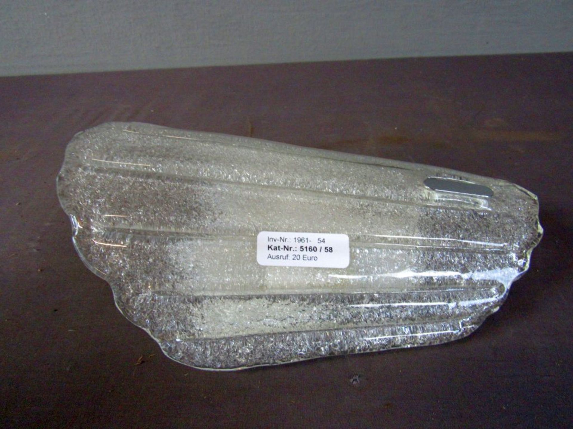 Wandleuchte wohl Kalmar Eisglas 30cm - Bild 2 aus 6