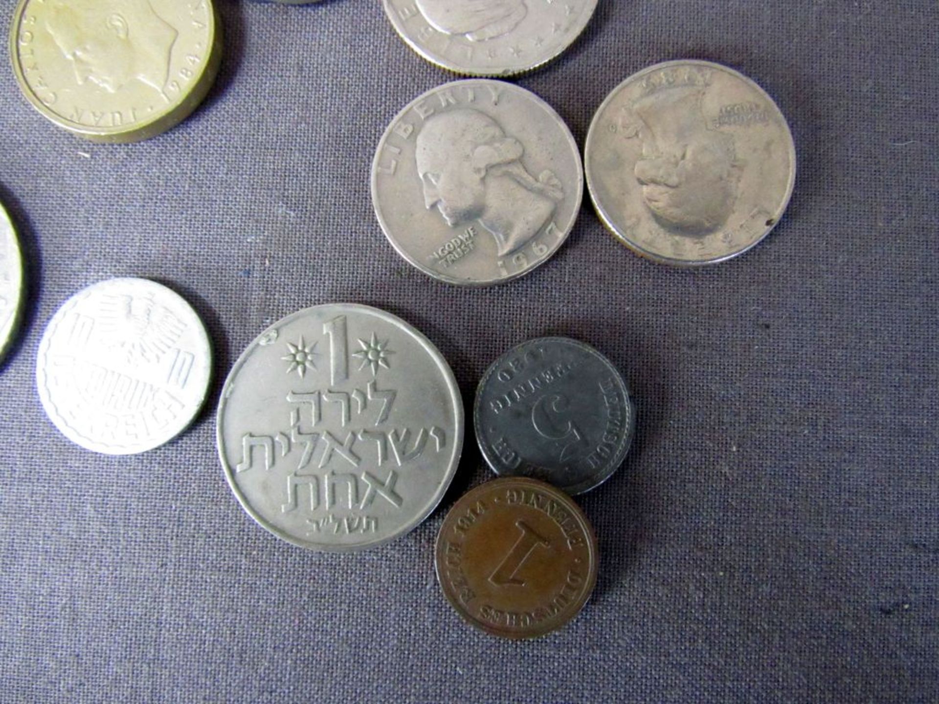 Konvolut Münzen Alle Welt auch alte - Image 9 of 9