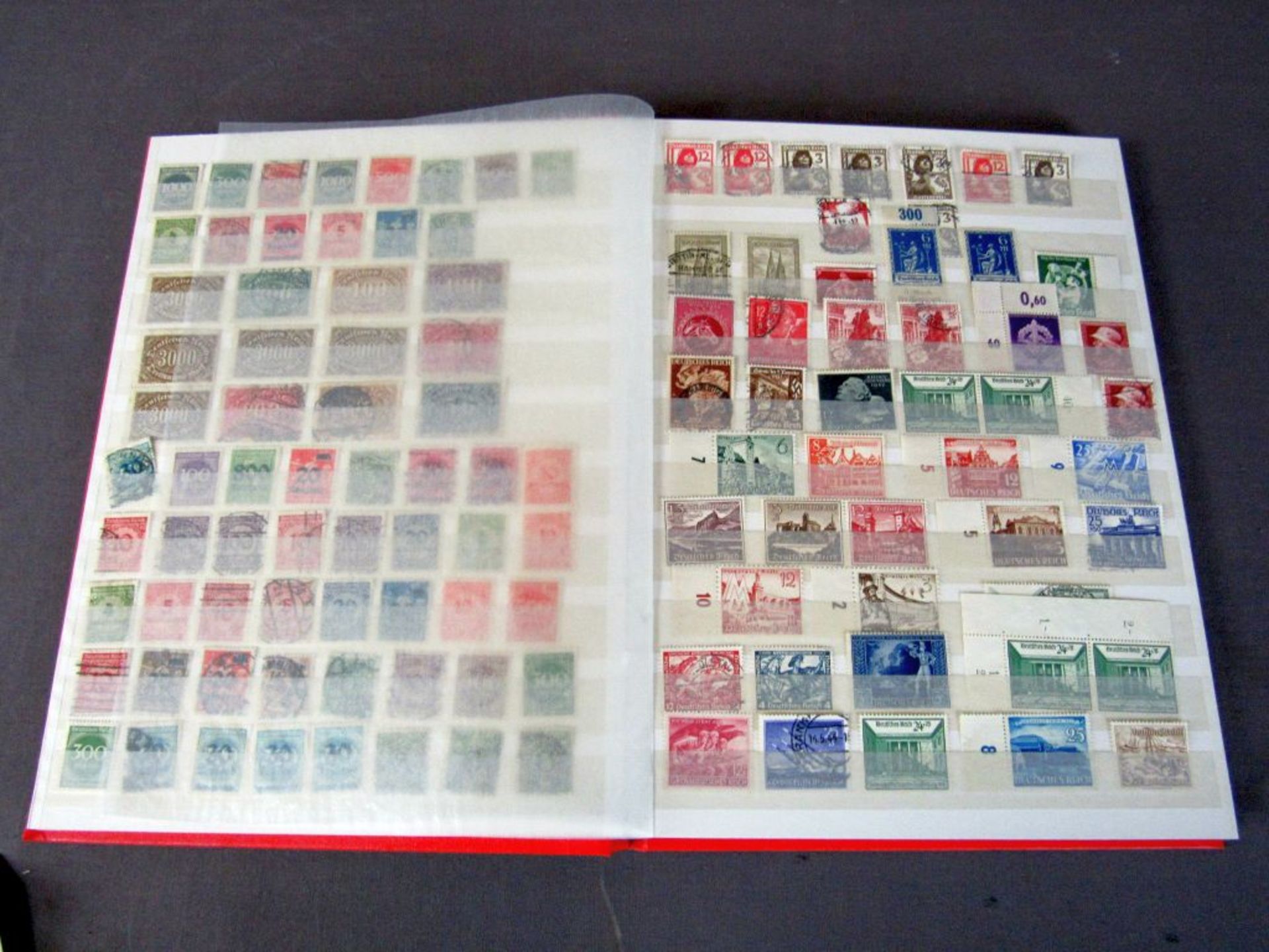 Prall gefülltes Briefmarkenalbum 1. - Image 4 of 12