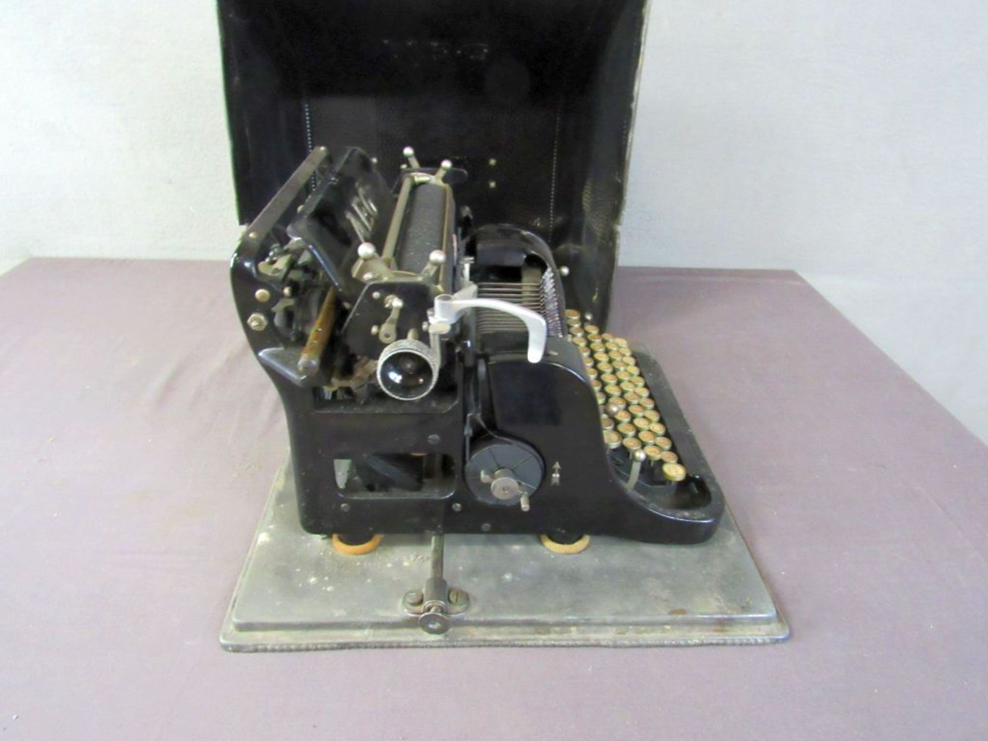 Schreibmaschine AEG schwarz im - Image 5 of 7