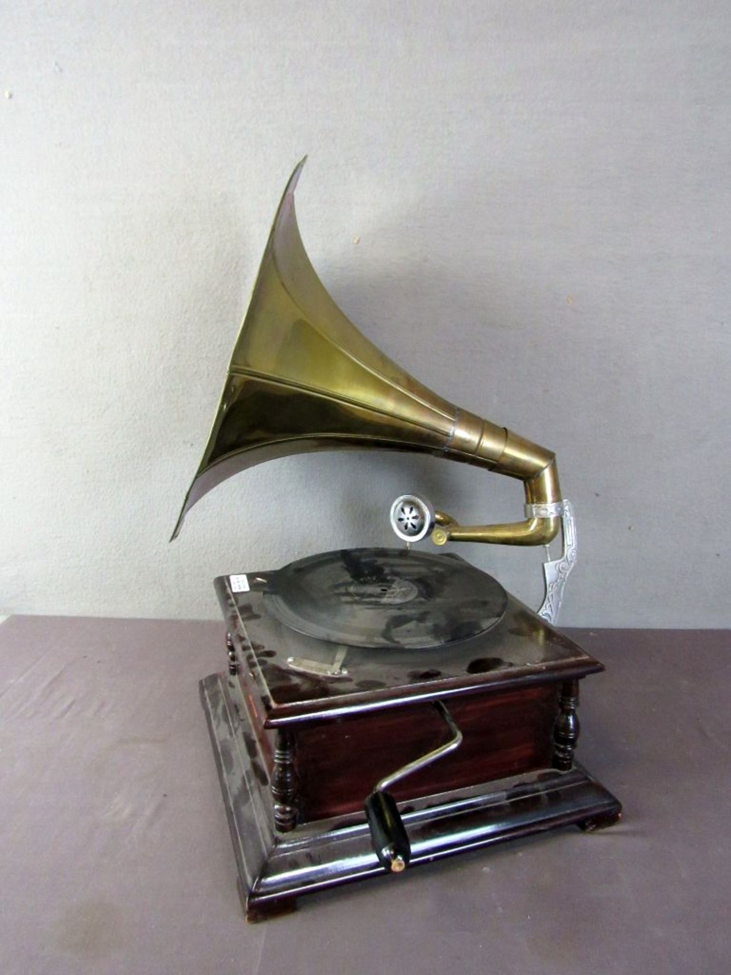 Trichtergrammophon - Image 5 of 10