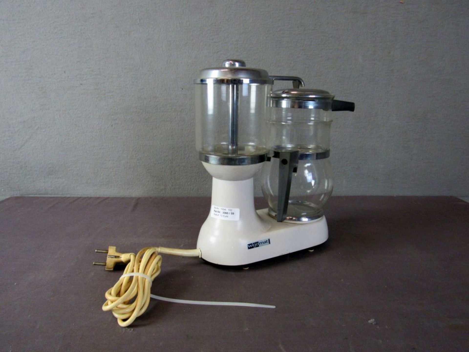 Espressomaschine Wigomat 70er Jahre