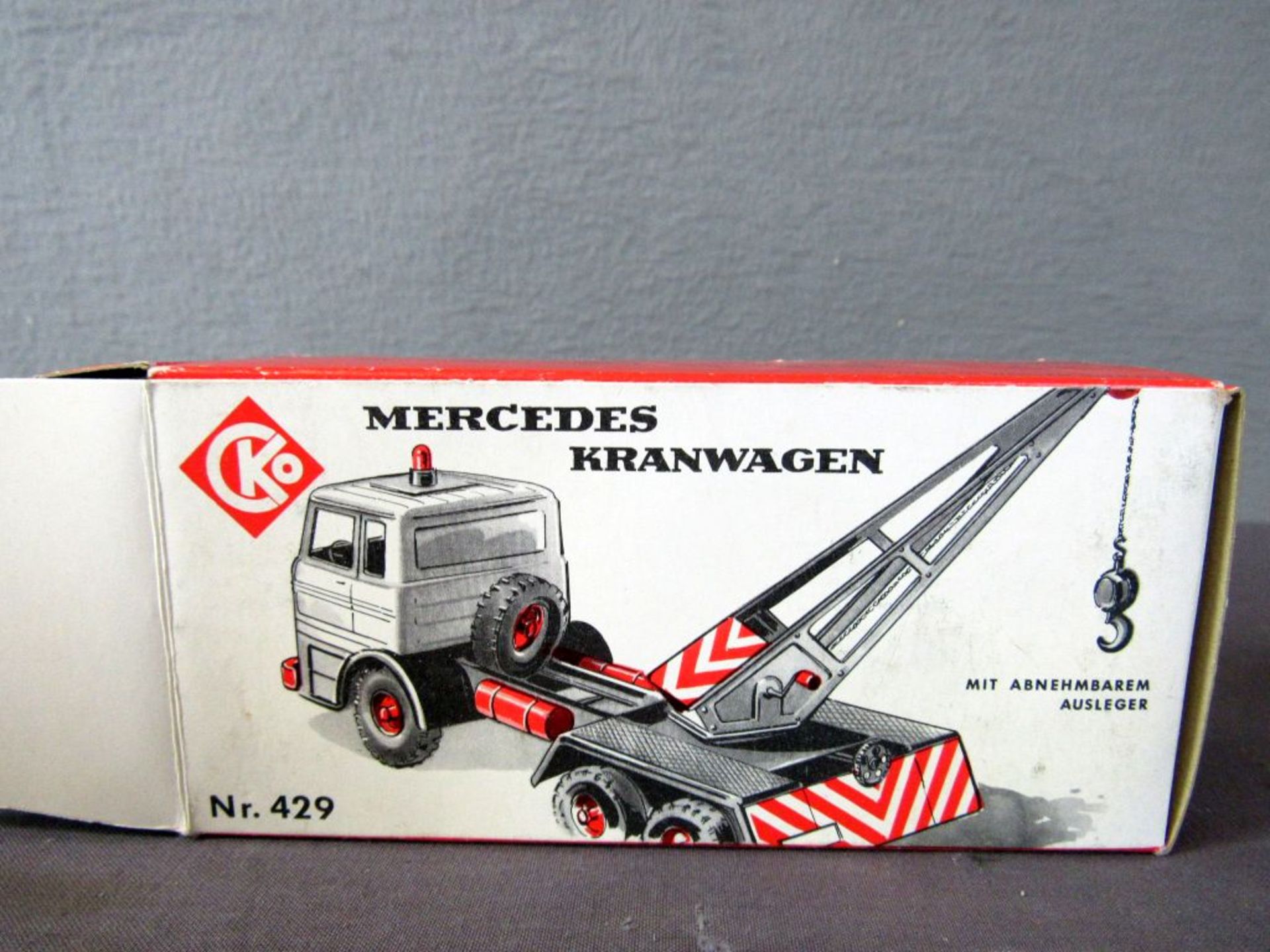 Blechspielzeug CKO Mercedes Kranwagen - Image 7 of 7