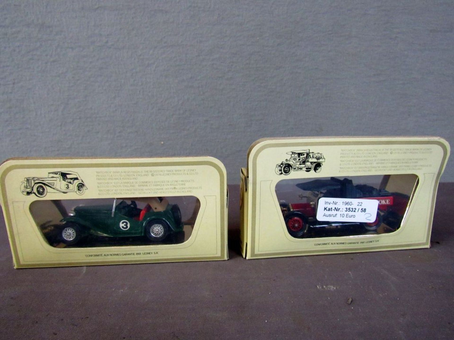 Zwei Modellautos Match Box Models of - Image 4 of 4