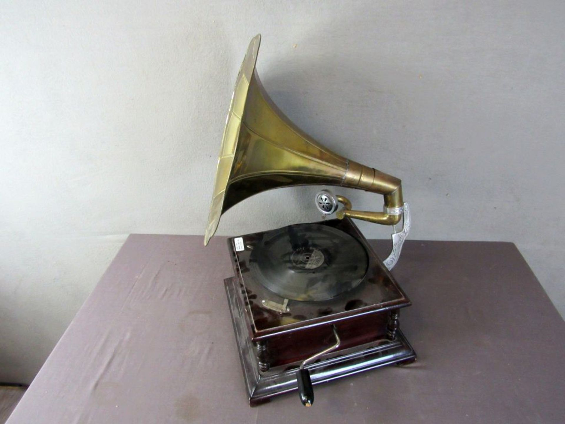 Trichtergrammophon - Image 8 of 10