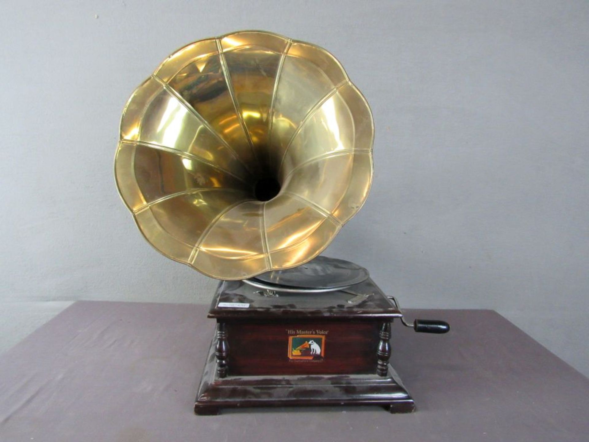 Trichtergrammophon - Image 3 of 10