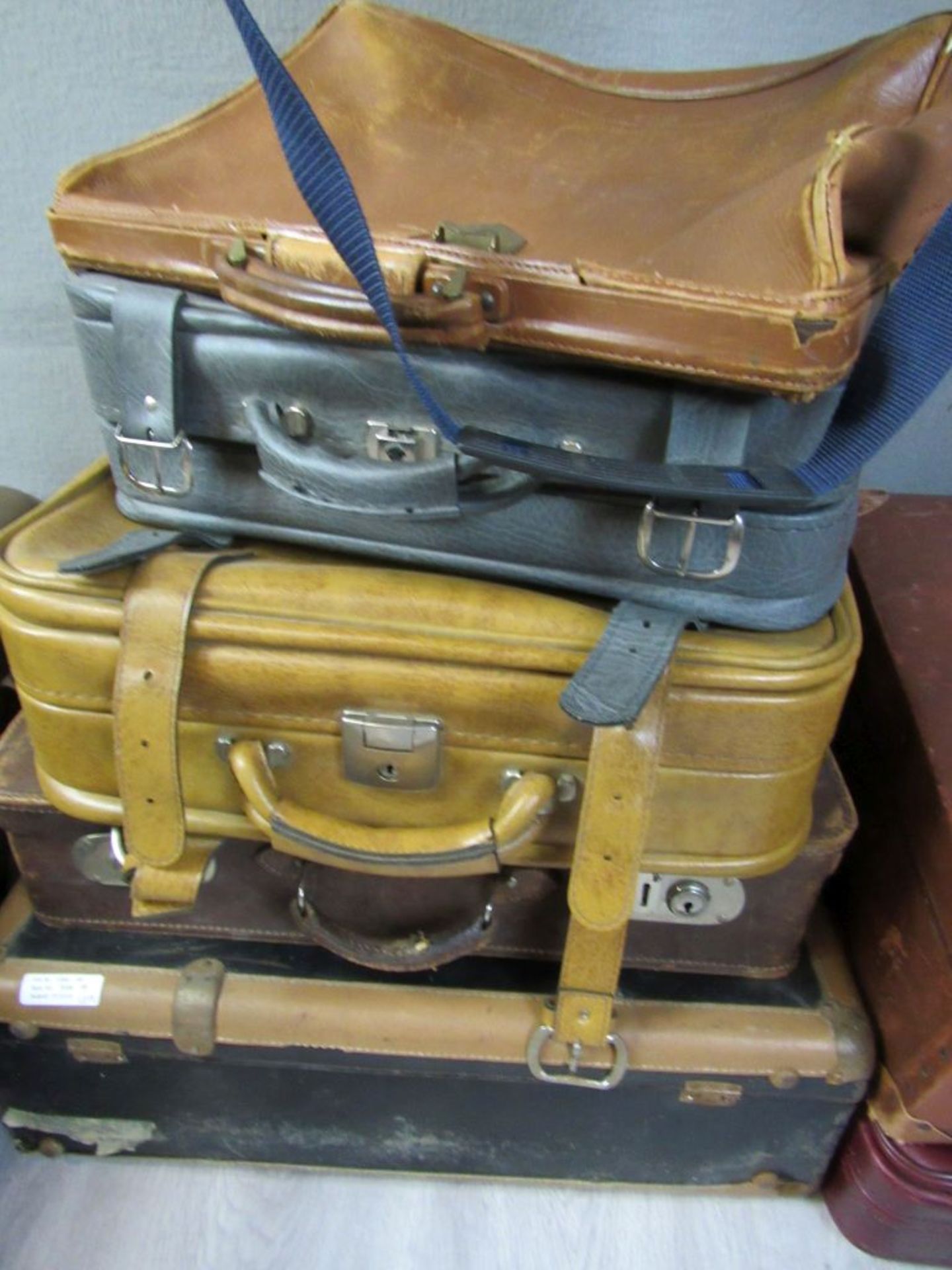 Großes Konvolut Vintage Koffer und - Image 6 of 6