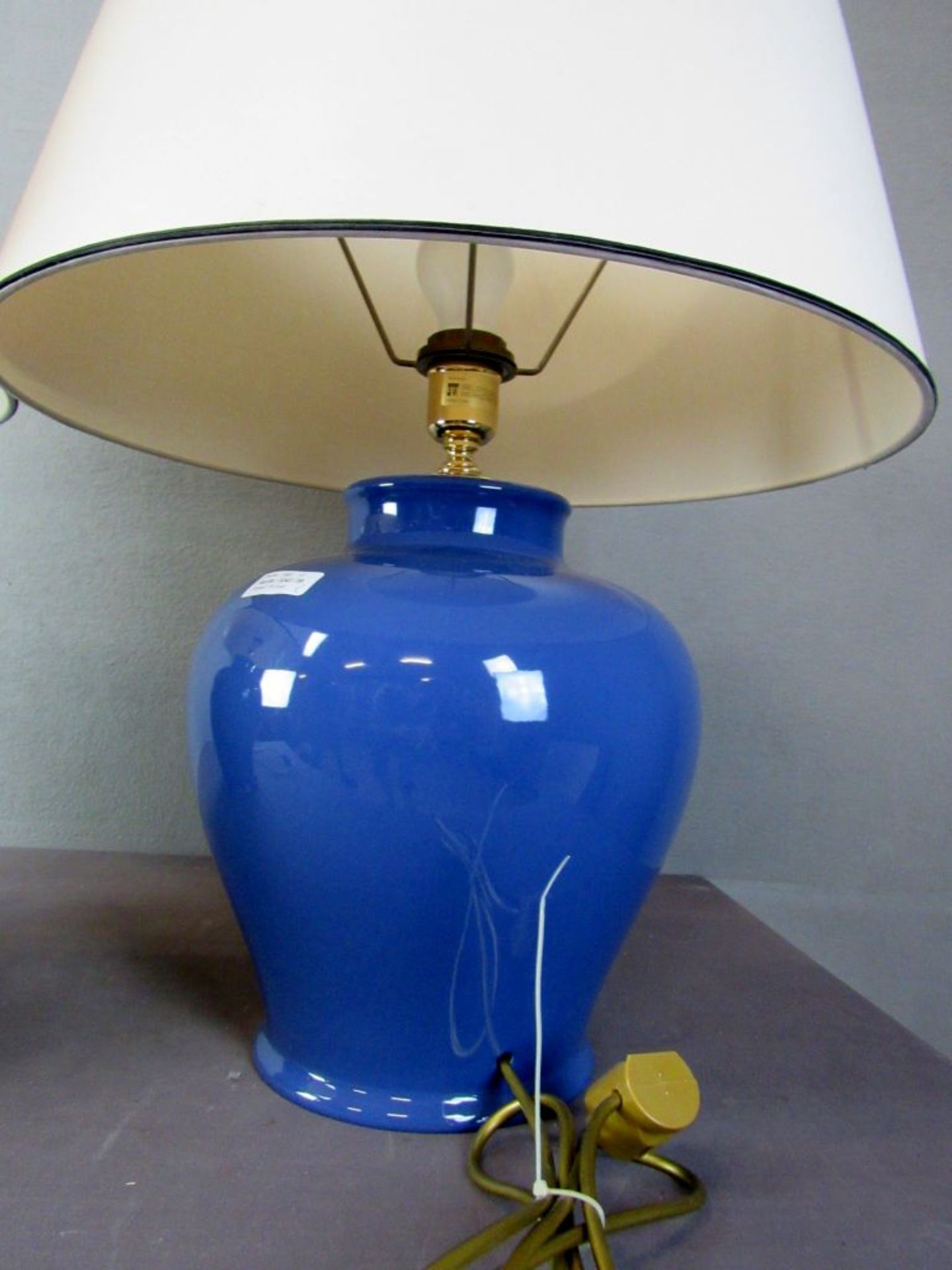 Zwei große Tischlampen Vintage - Image 4 of 5