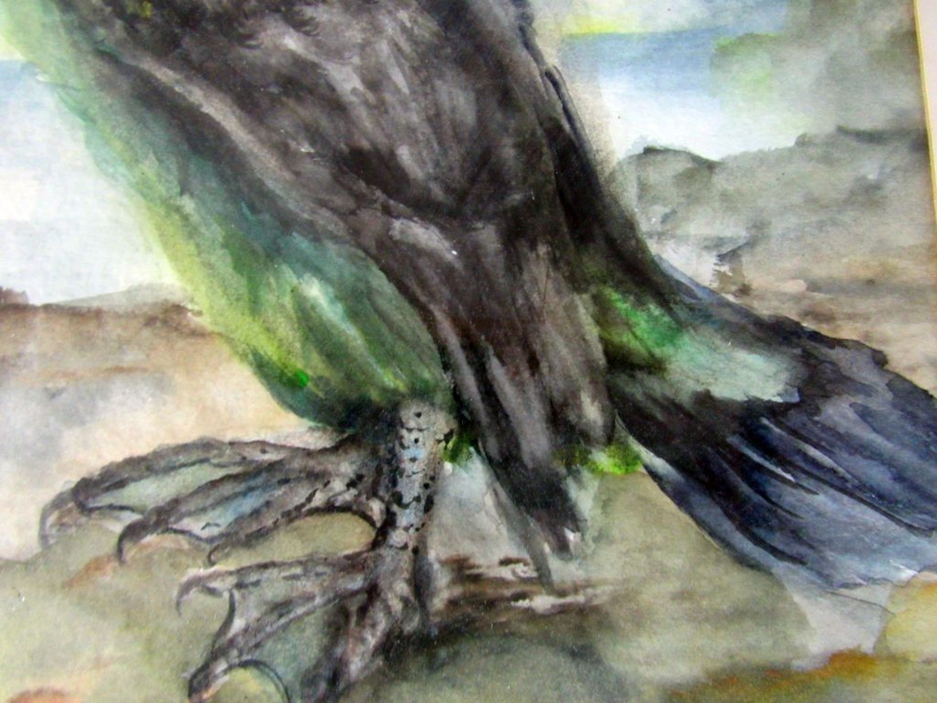 Schönes Aquarell Darstellung eines - Bild 6 aus 8