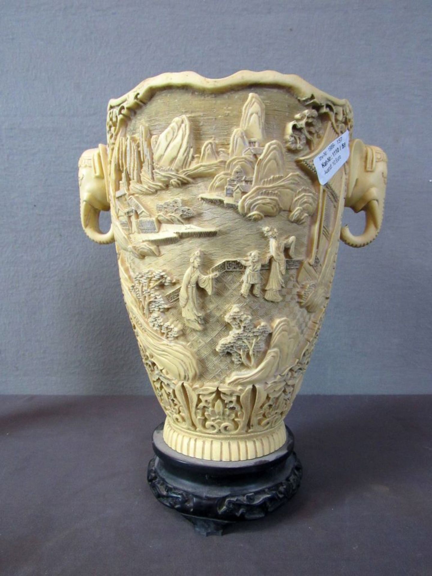 Asiatische Vase Masse 32cm
