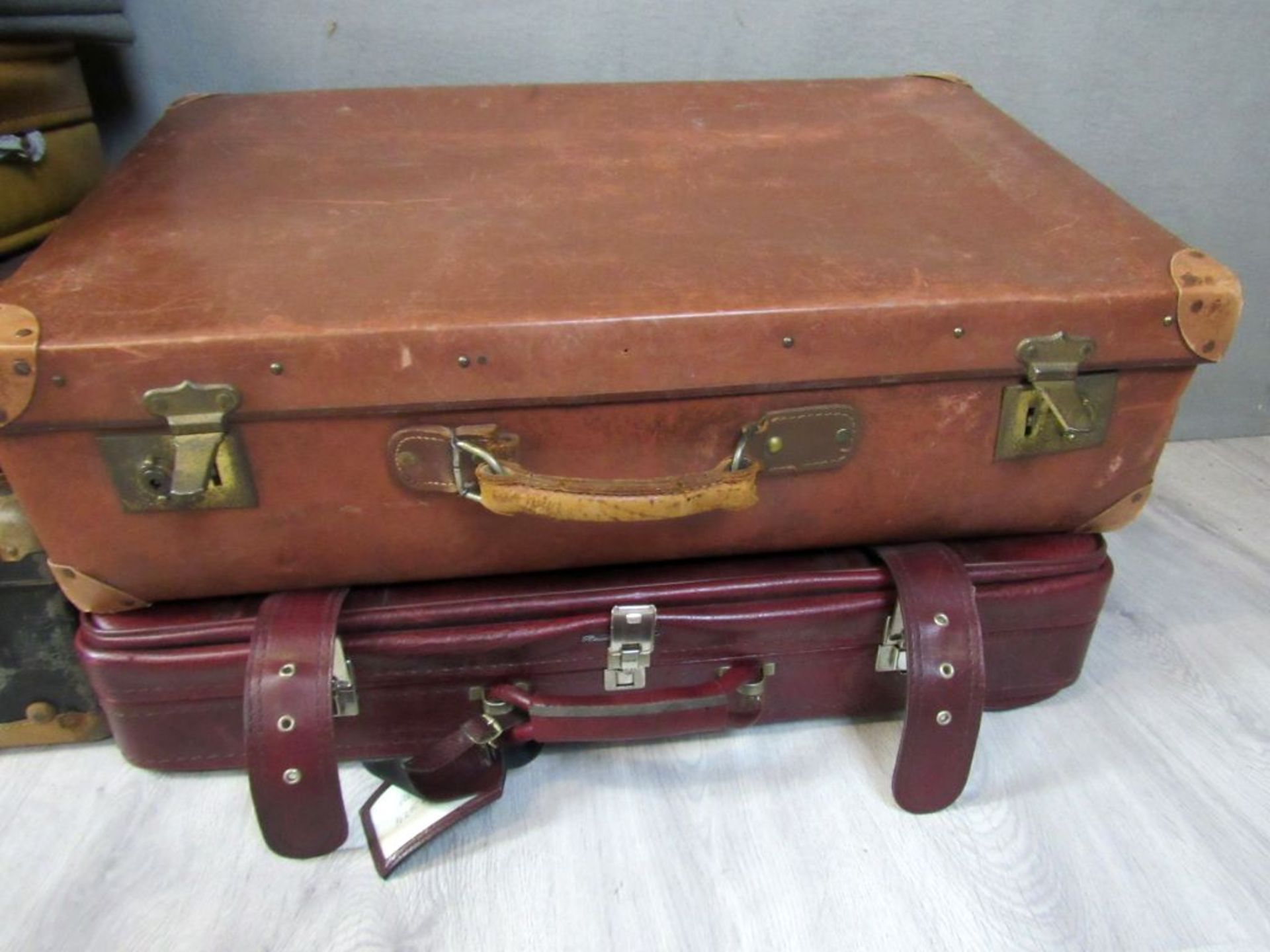 Großes Konvolut Vintage Koffer und - Image 3 of 6