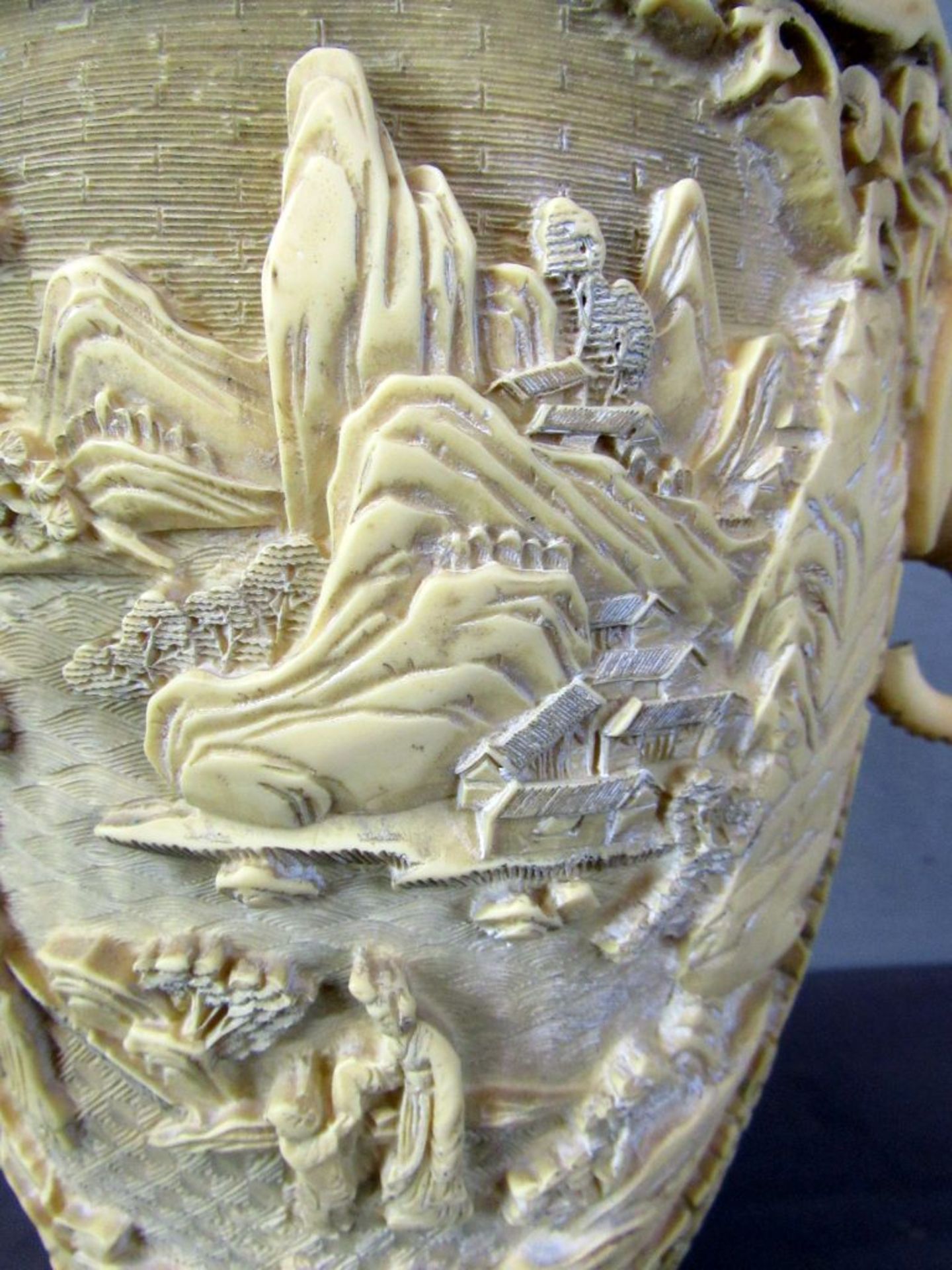Asiatische Vase Masse 32cm - Image 8 of 10
