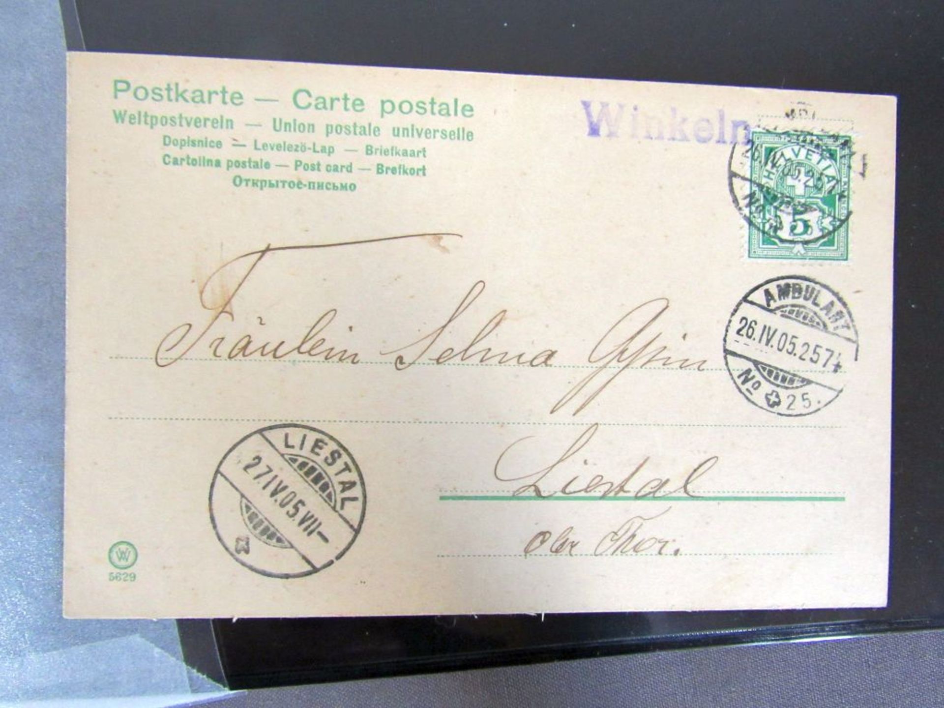 Ordner mit alten Briefmarken - Image 5 of 11