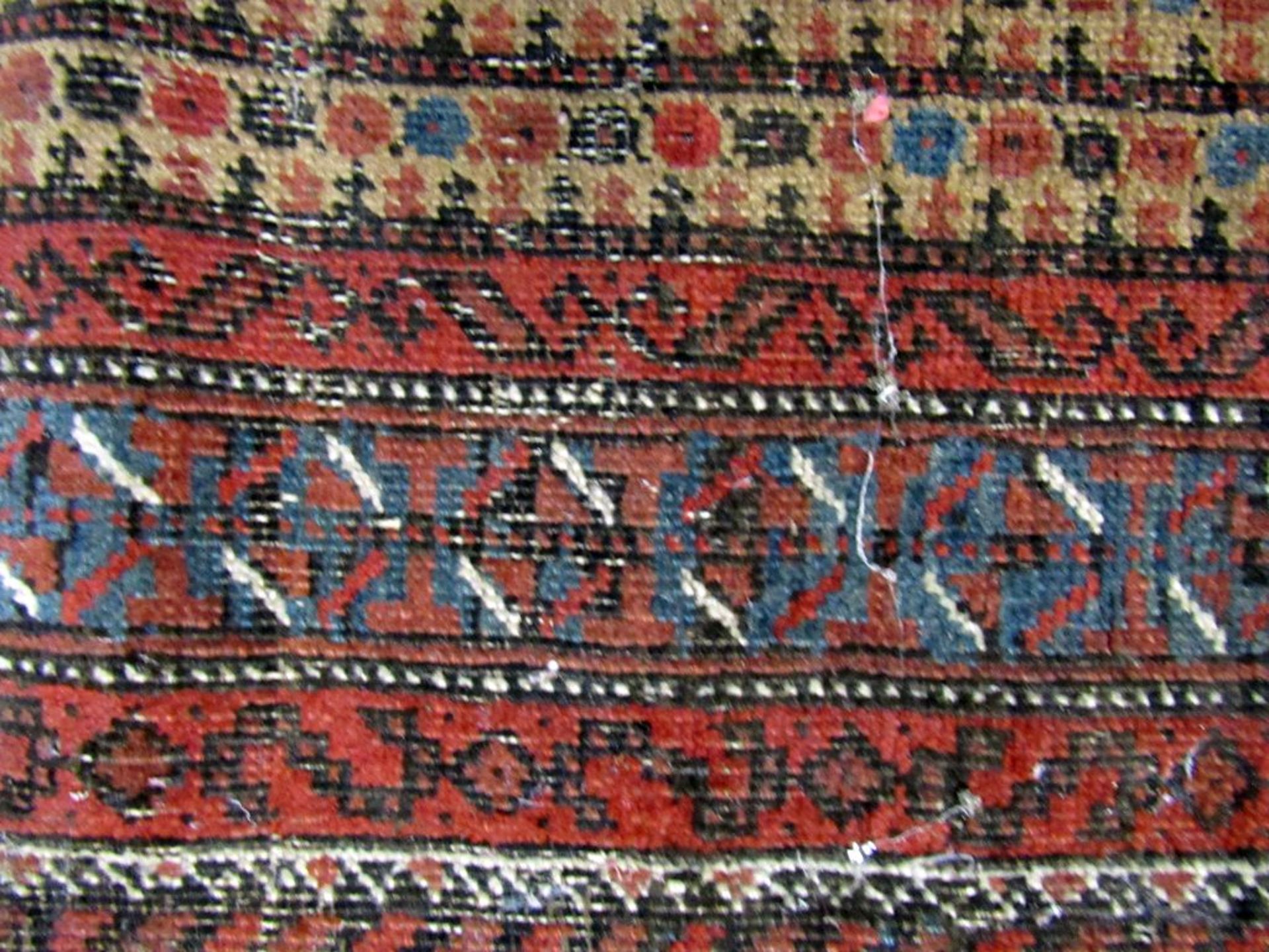 Antiker Teppich handgeknüpft Orient - Bild 5 aus 8